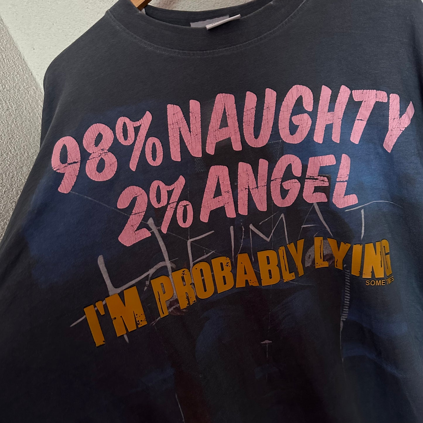 Vetements 98% Naughty 2% Angel Trompe L’oeil Longsleeve Tee AW18