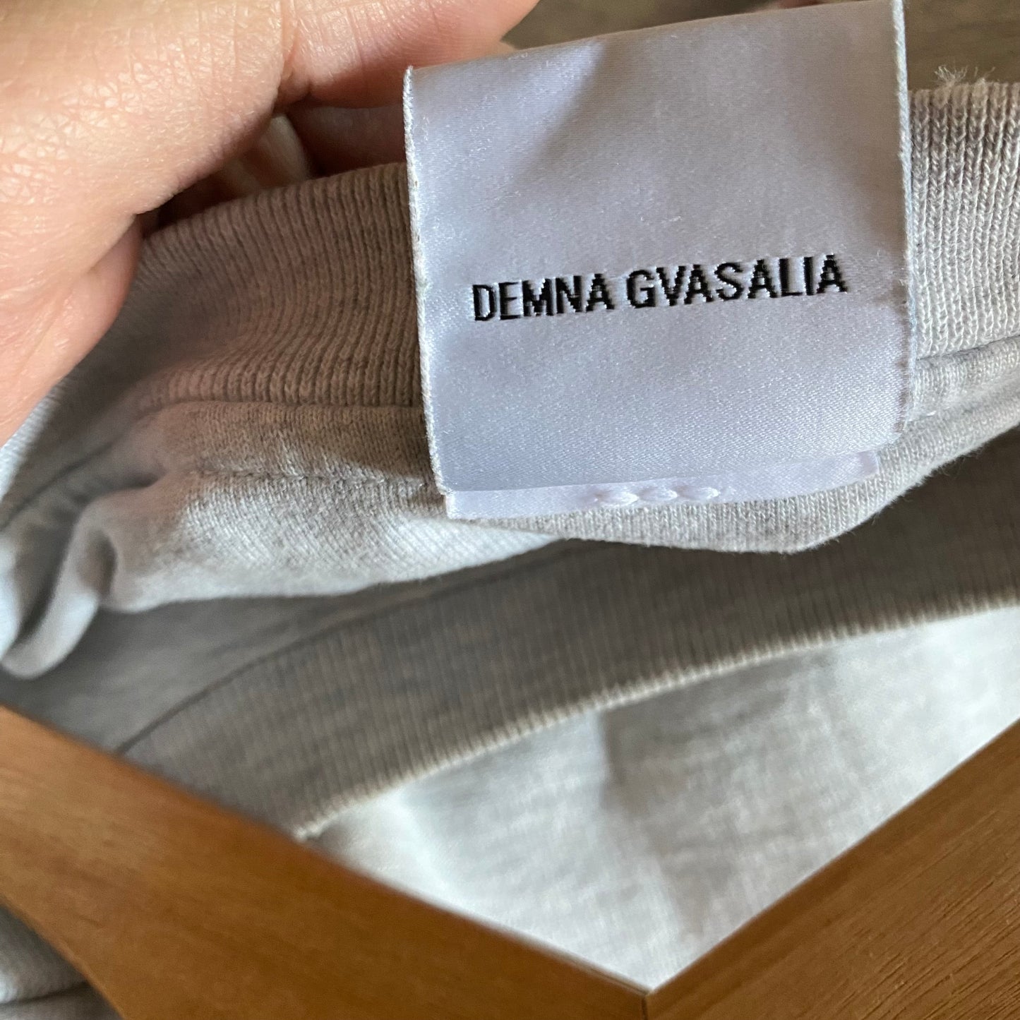 Vetements I'm Probably Lying My Boyfriend Is A VAMPIRE Inside Out Crewneck F/W 18