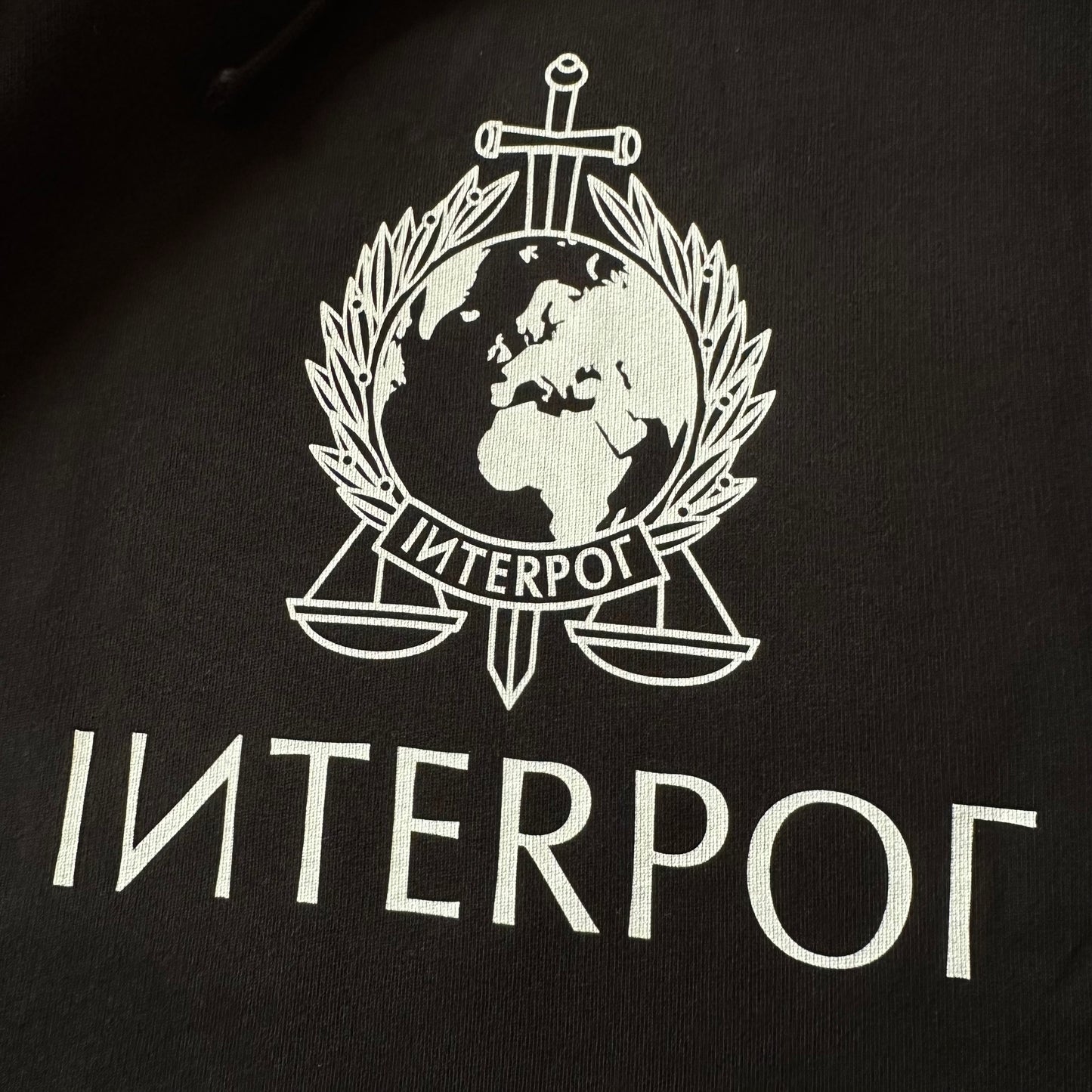 Vetements Interpol Hoodie AW19