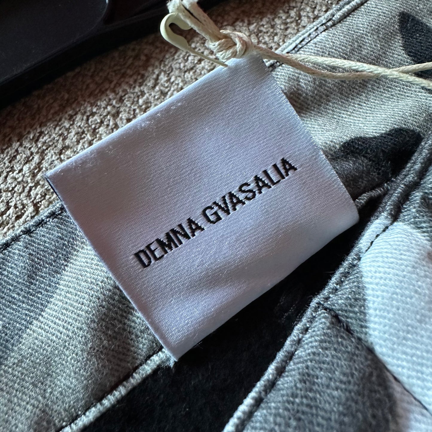 Vetements Runway Camo Hybrid Sweatpants SS18