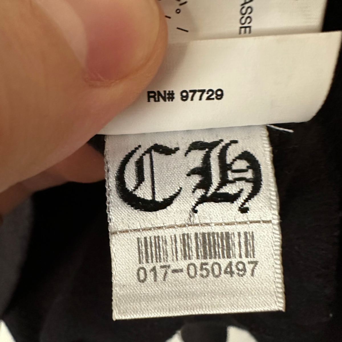 Chrome Hearts Floral Horseshoe Zip Up Hoodie