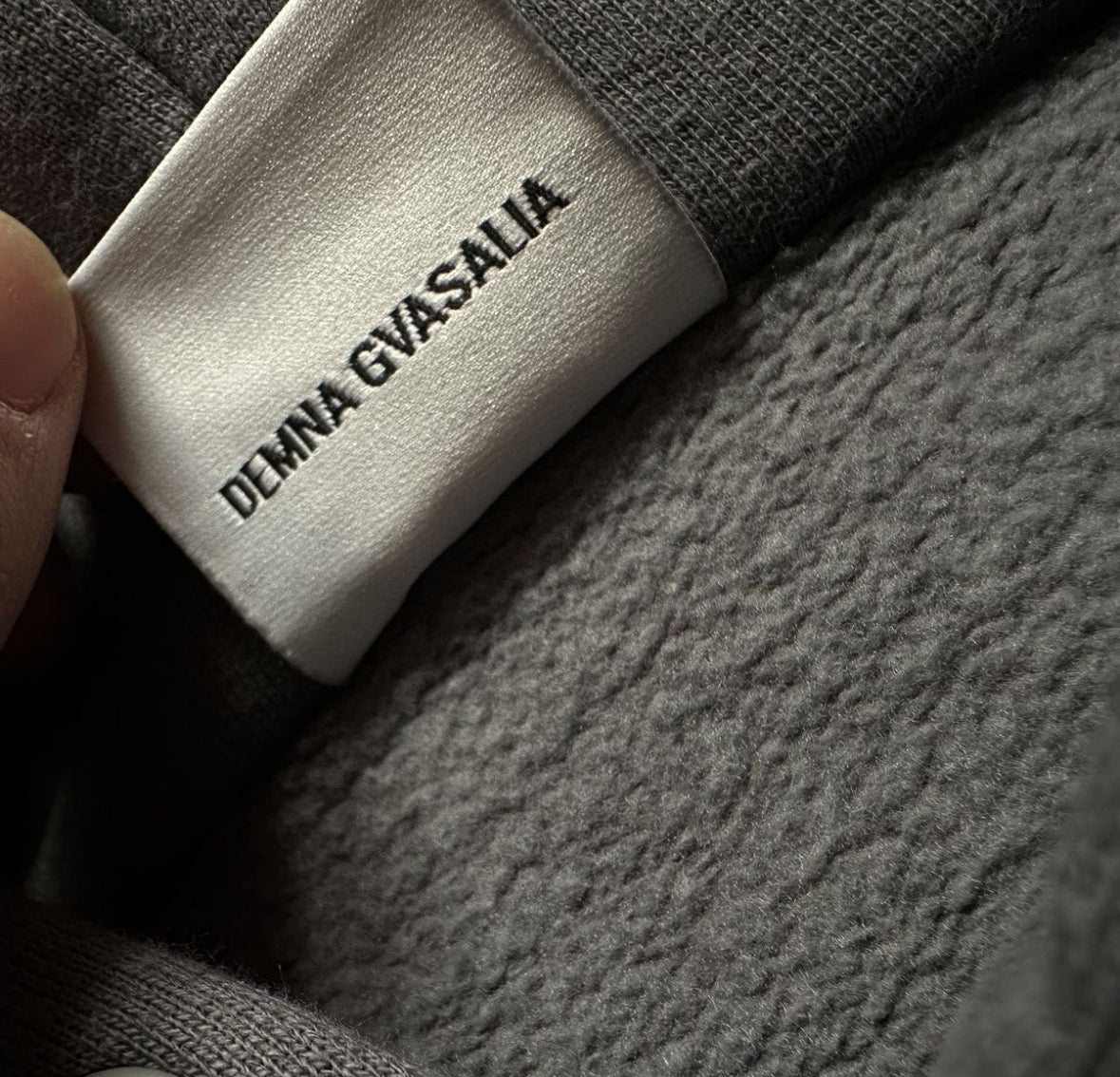 Vetements I Love Sluts hoodie AW18