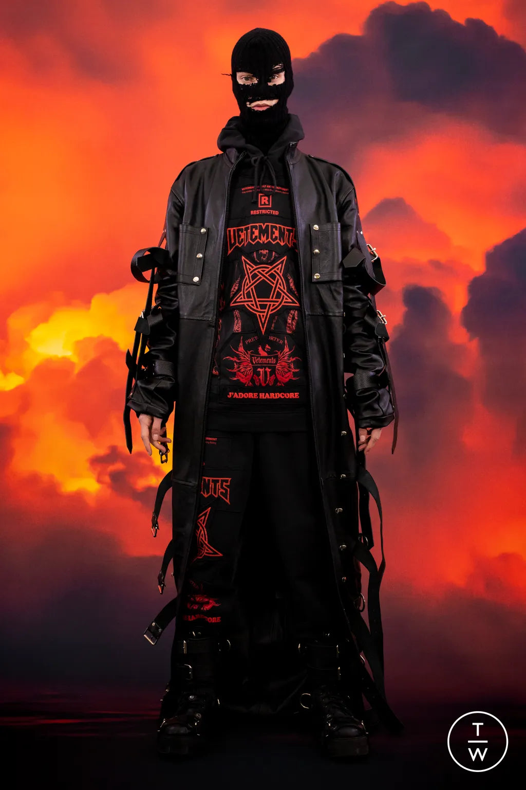Vetements RUNWAY J’Adore Hardcore Hoodie
