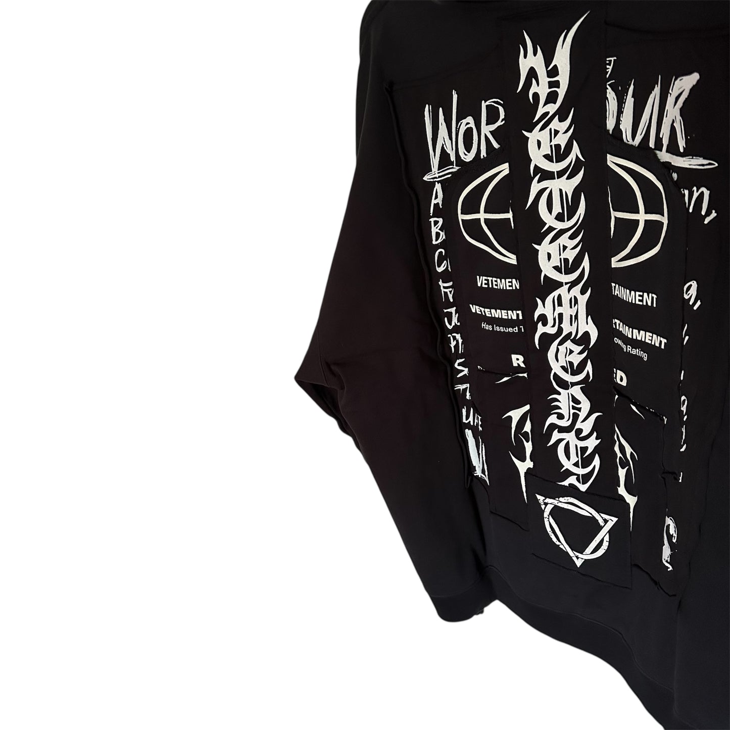 Vetements J’Adore Hardcore Hoodie