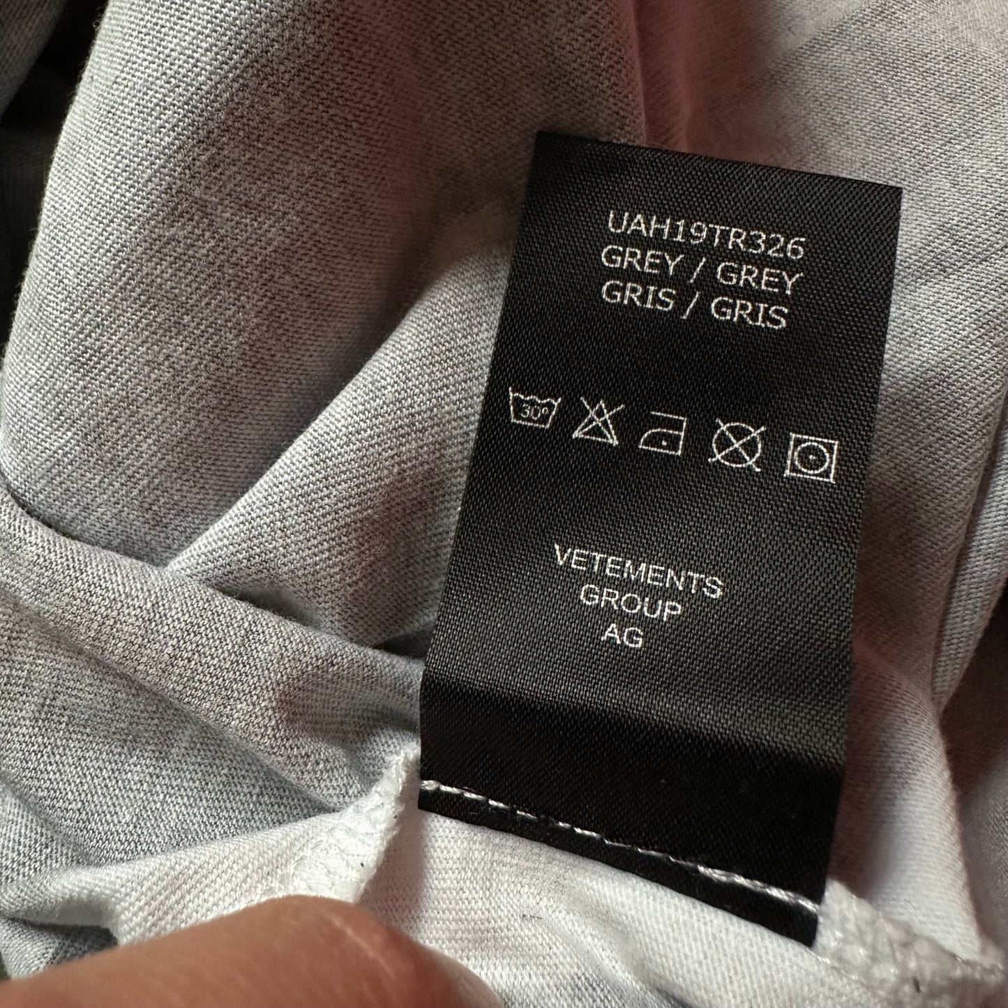 Vetements Charles Manson Trompe L’oeil Longsleeve Tee AW18