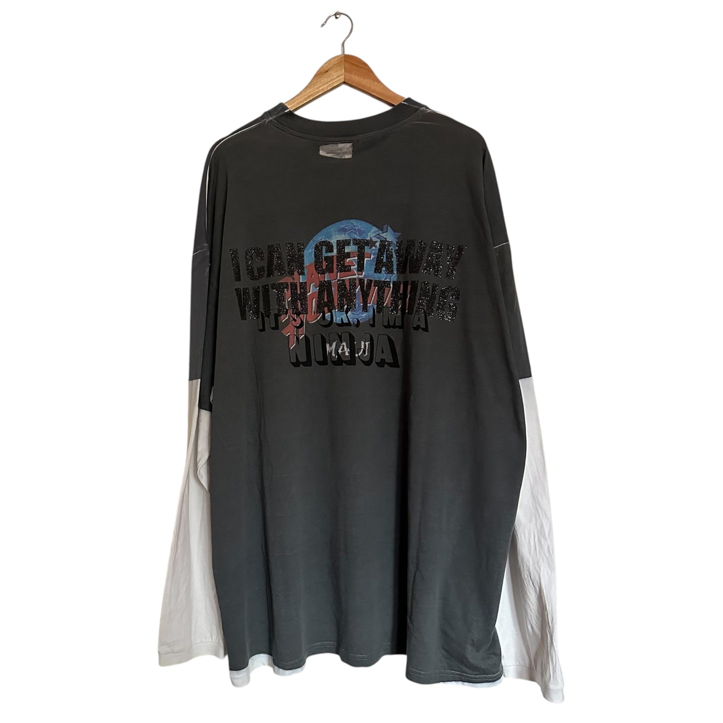 Vetements 98% Naughty 2% Angel Trompe L’oeil Longsleeve Tee AW18
