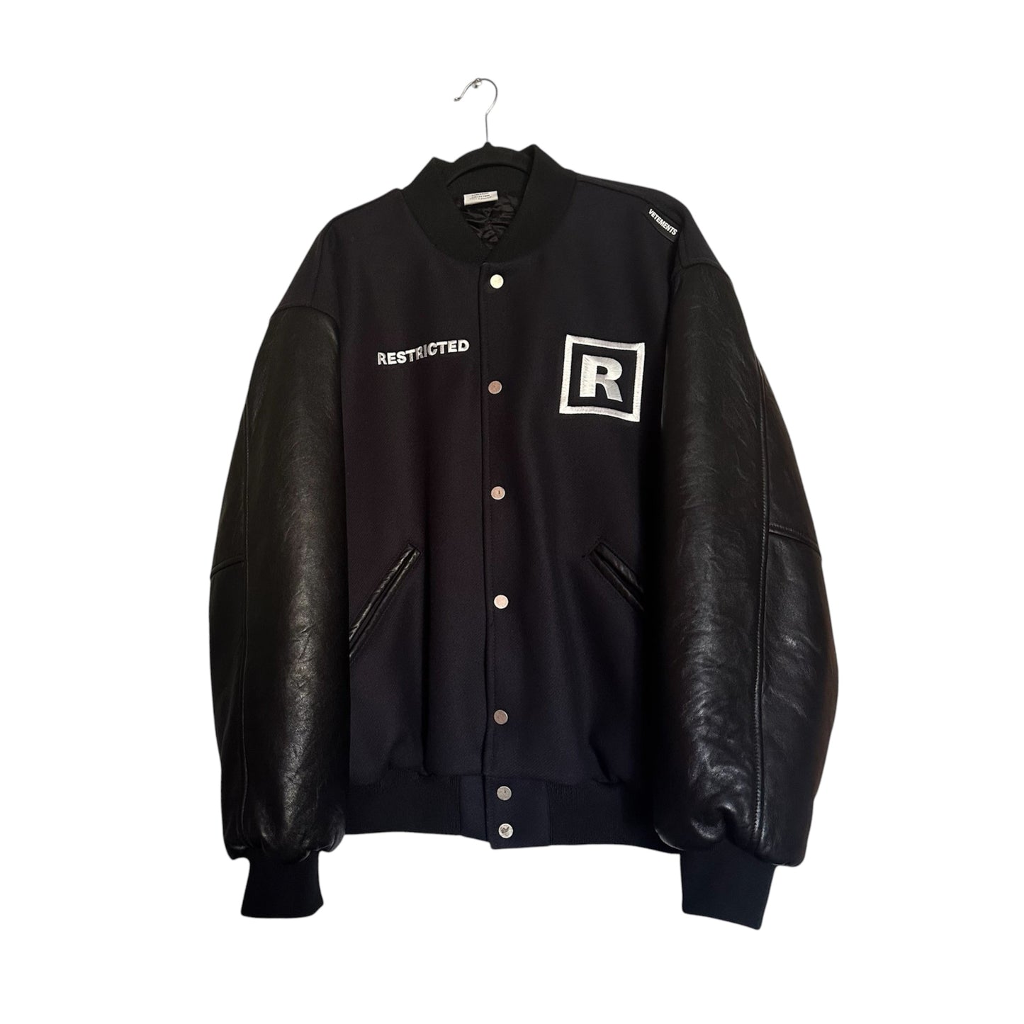 Vetements 18+ Restricted College Jacket