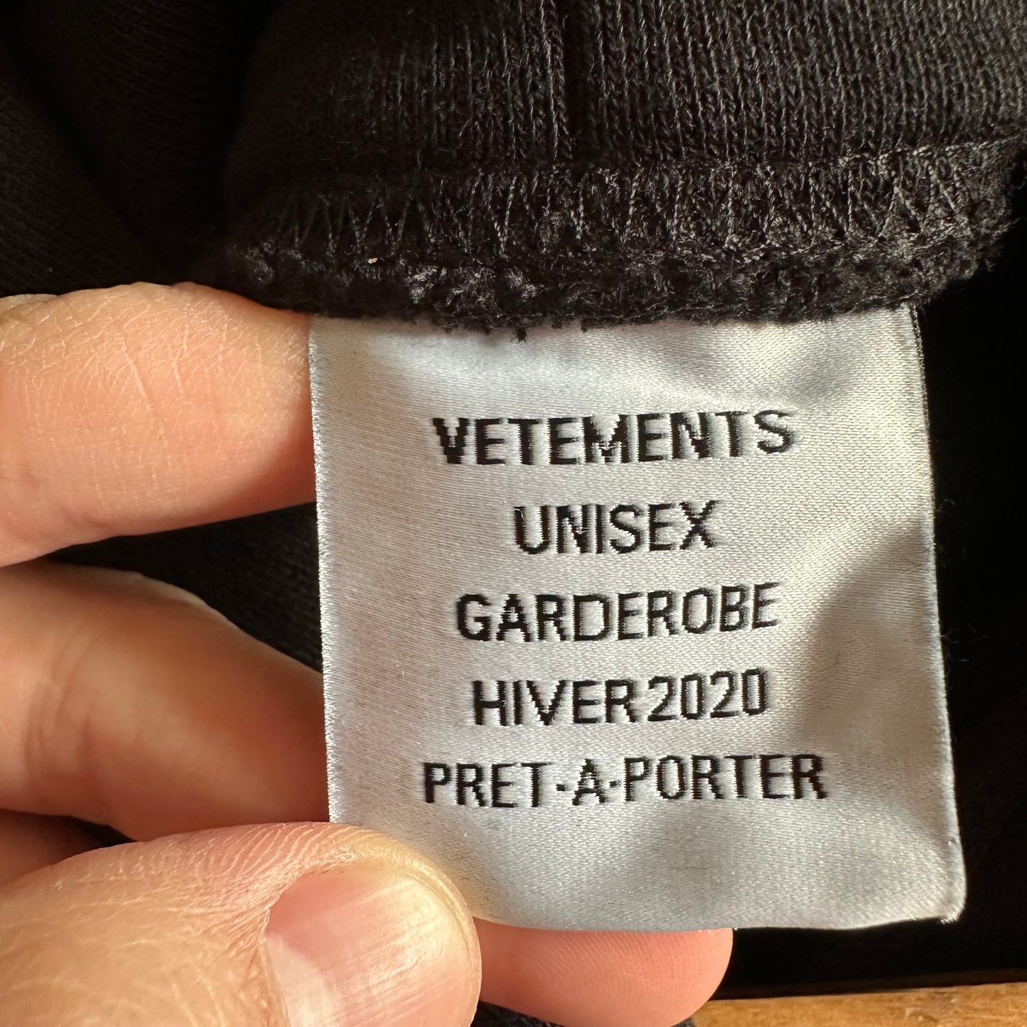 Vetements Interpol Hoodie AW19