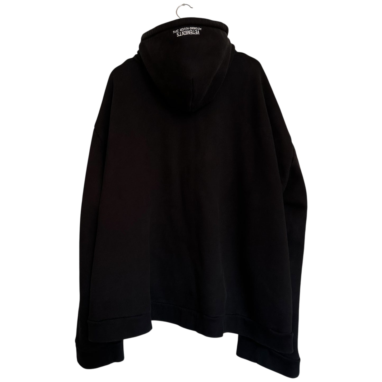 Vetements RUNWAY OG Metal Logo hoodie F/W 16