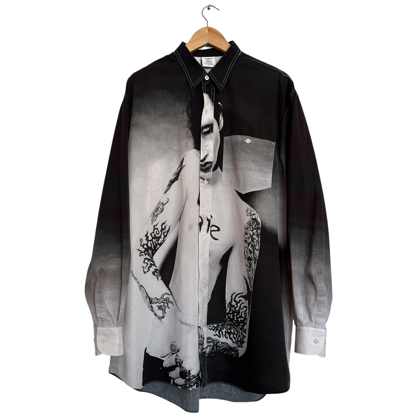 Vetements Marilyn Manson Shirt AW18