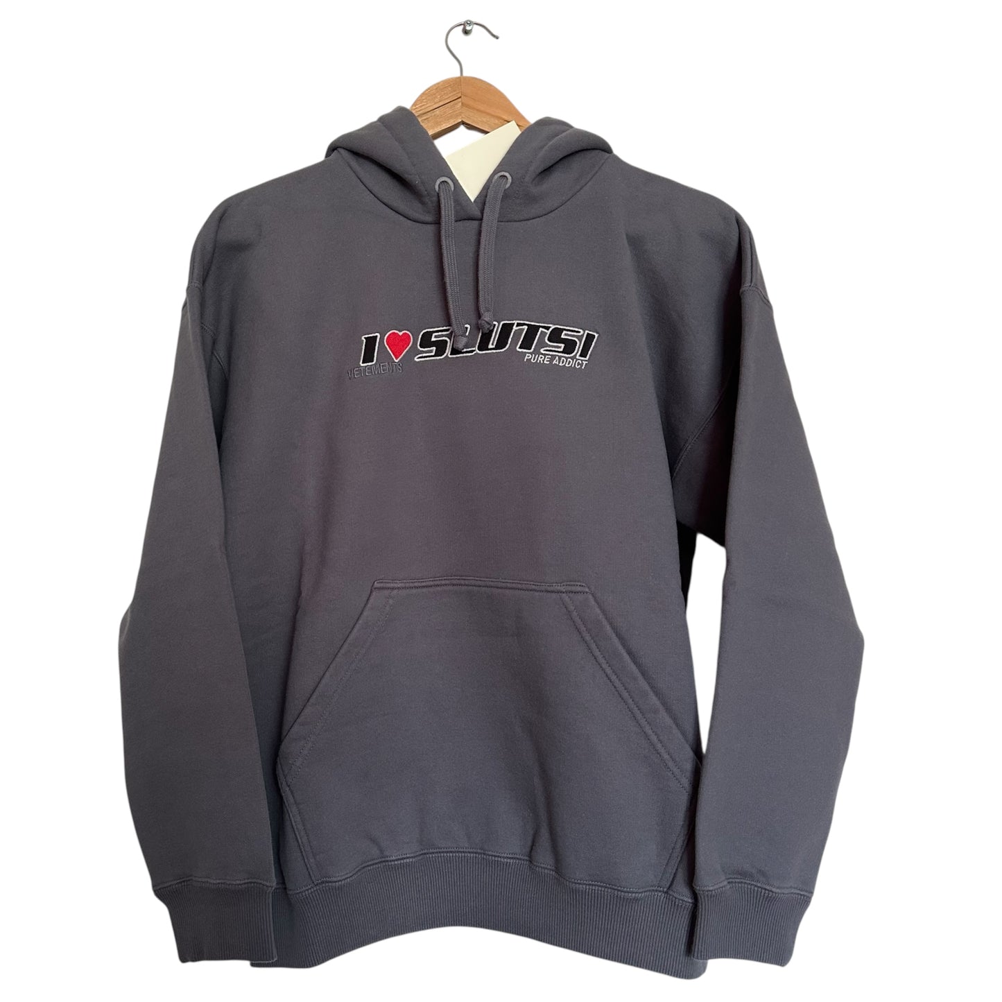 Vetements I Love Sluts hoodie AW18