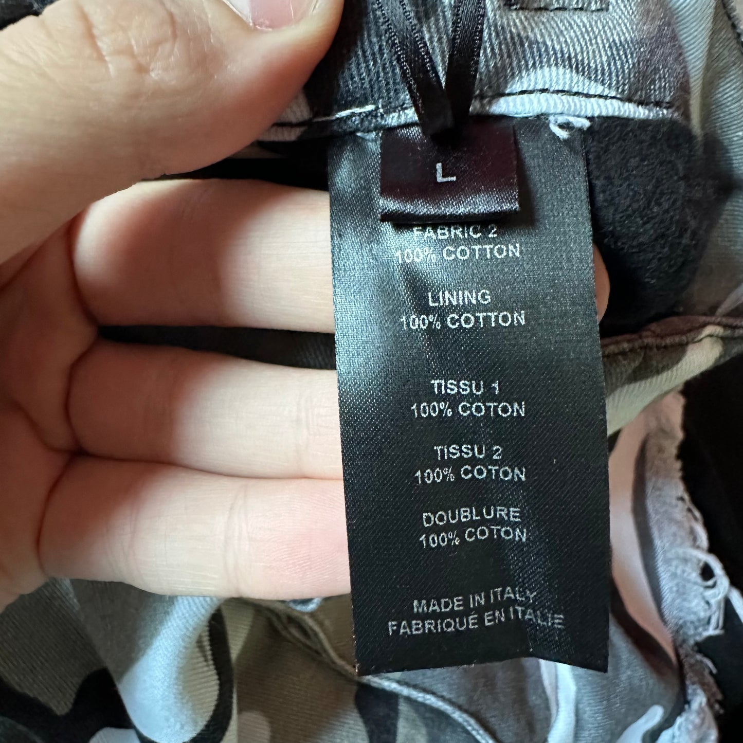 Vetements Runway Camo Hybrid Sweatpants SS18