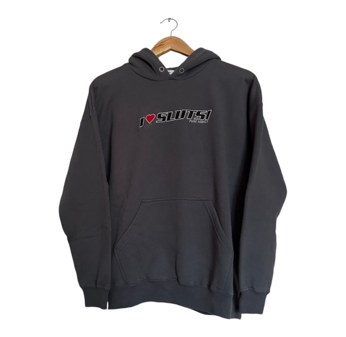 Vetements I Love Sluts hoodie AW18