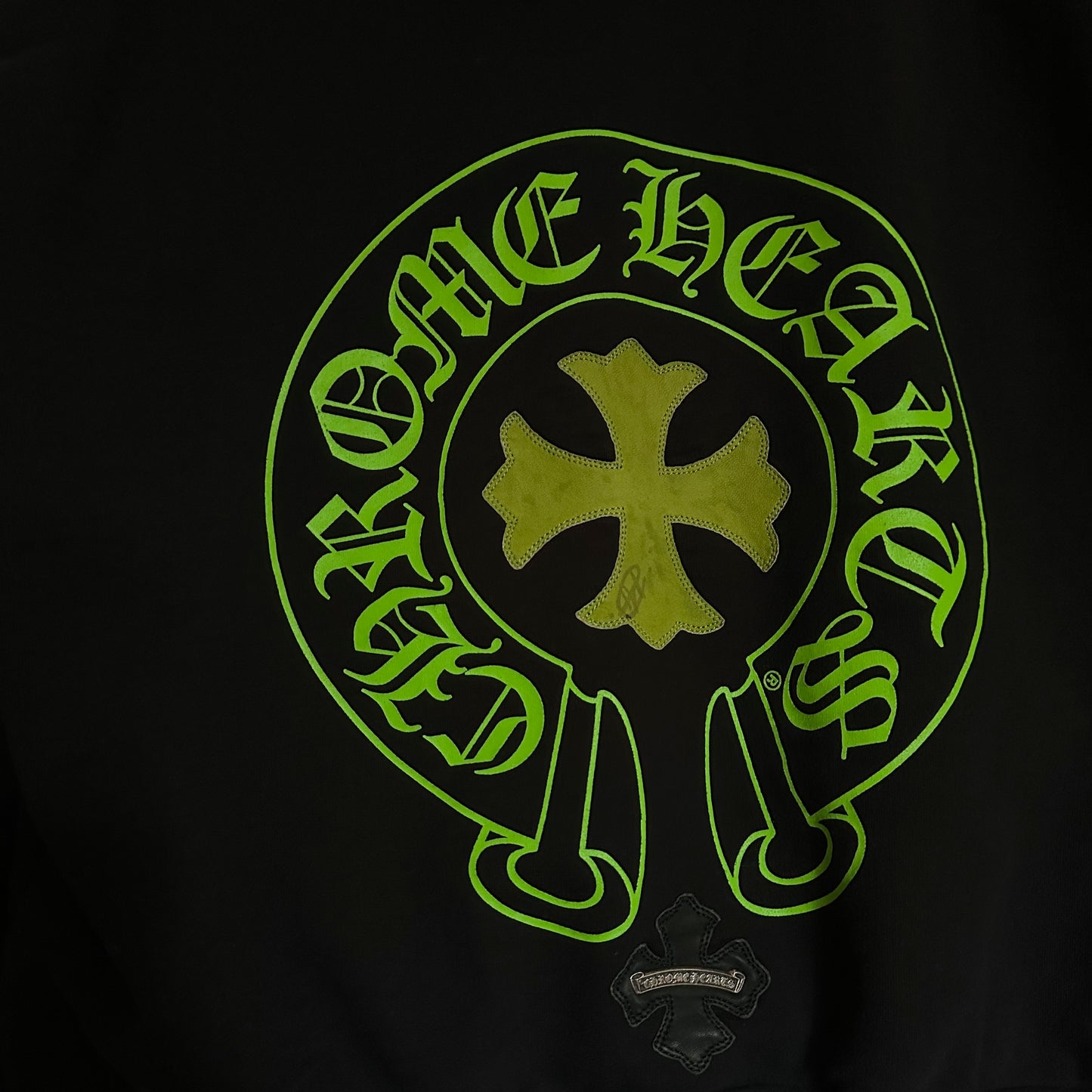 Chrome Hearts Matty Boy 1St Online Exclusive Cross-Patch Hoodie Signed by Matty Boy