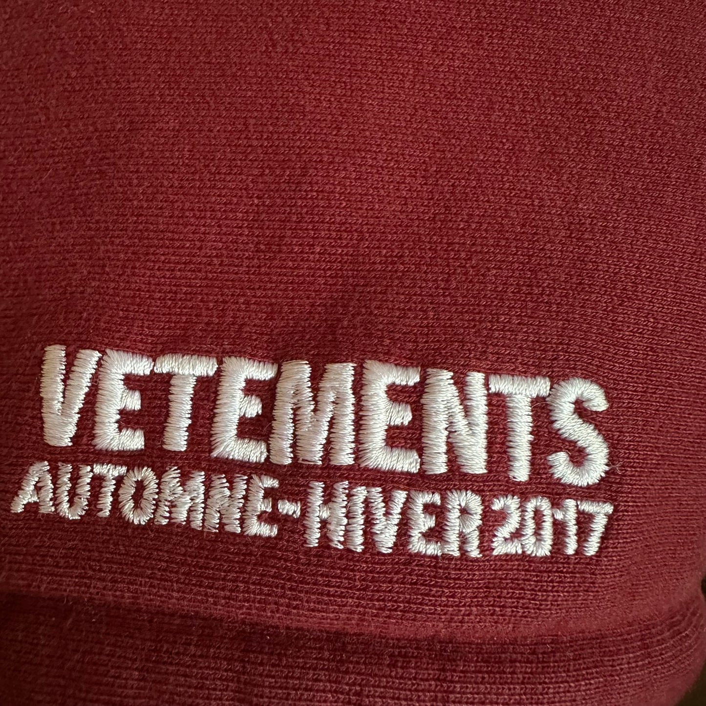 Vetements May The Bridges AW16 hoodie Pour Homme