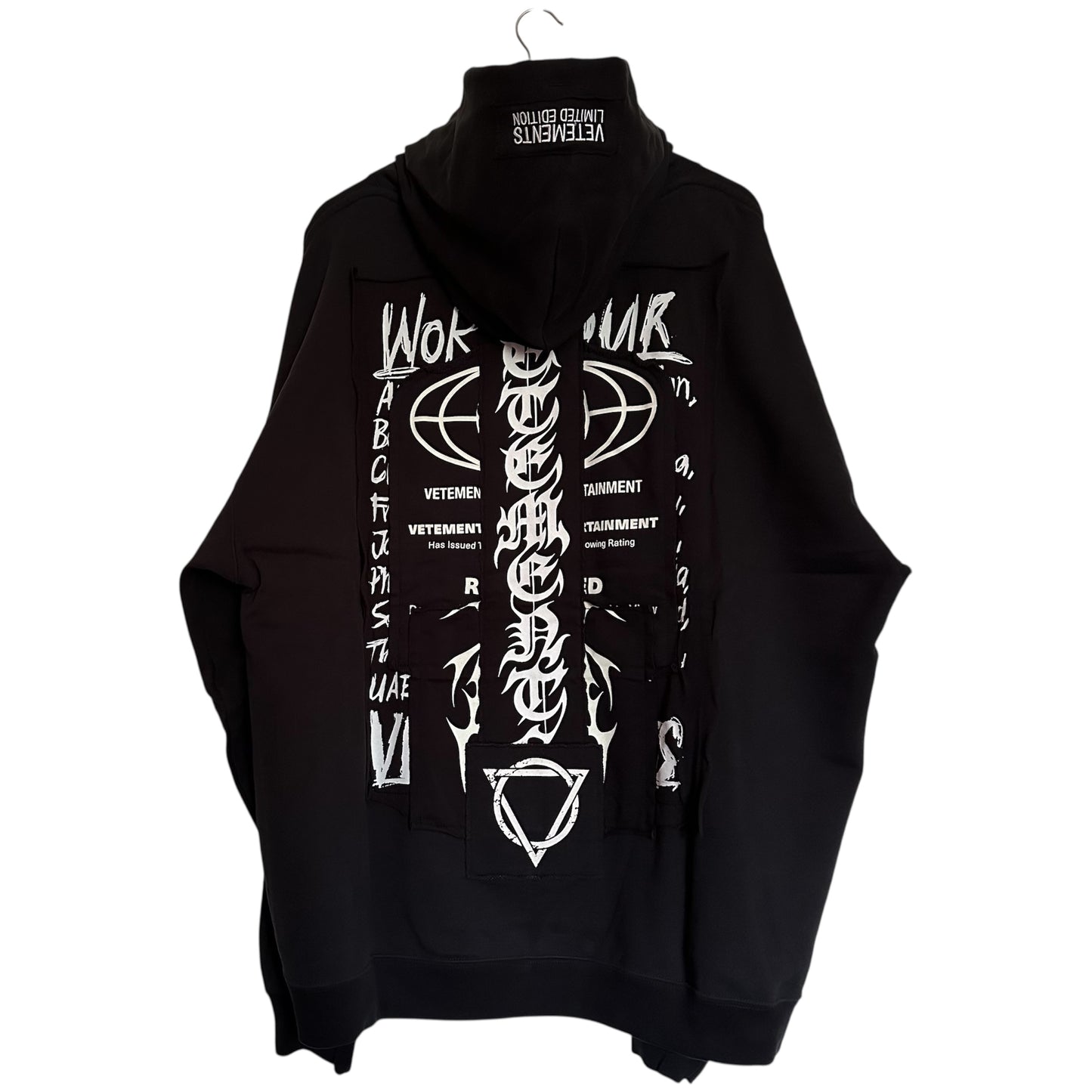 Vetements J’Adore Hardcore Hoodie