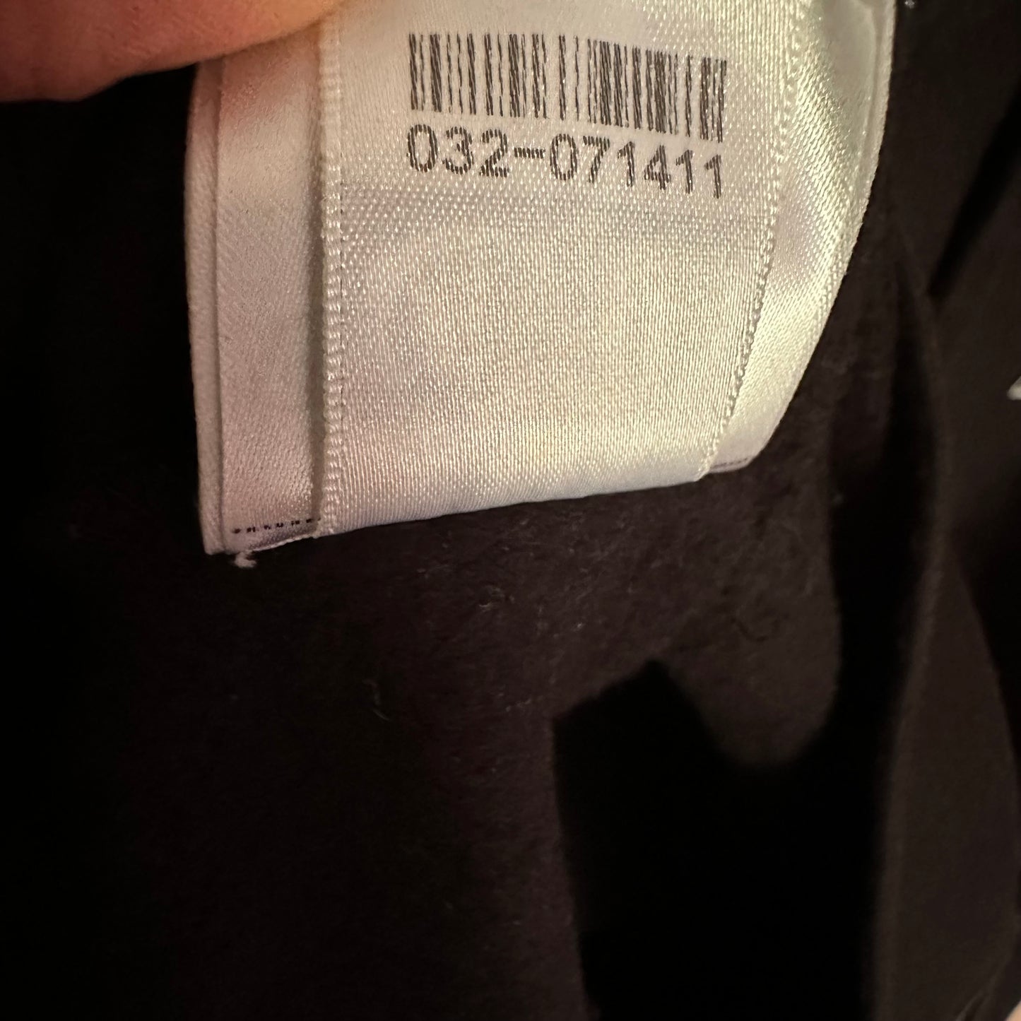 Chrome Hearts Zip Up T-Bar Shoulder Logo Hoodie