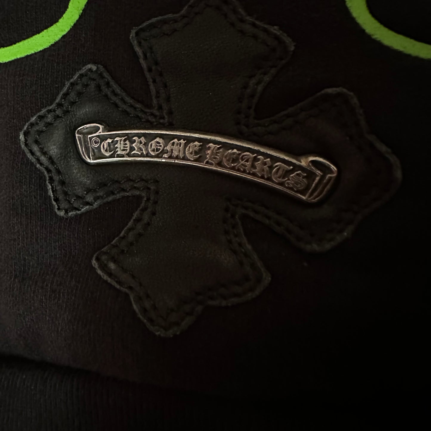 Chrome Hearts Matty Boy 1St Online Exclusive Cross-Patch Hoodie Signed by Matty Boy