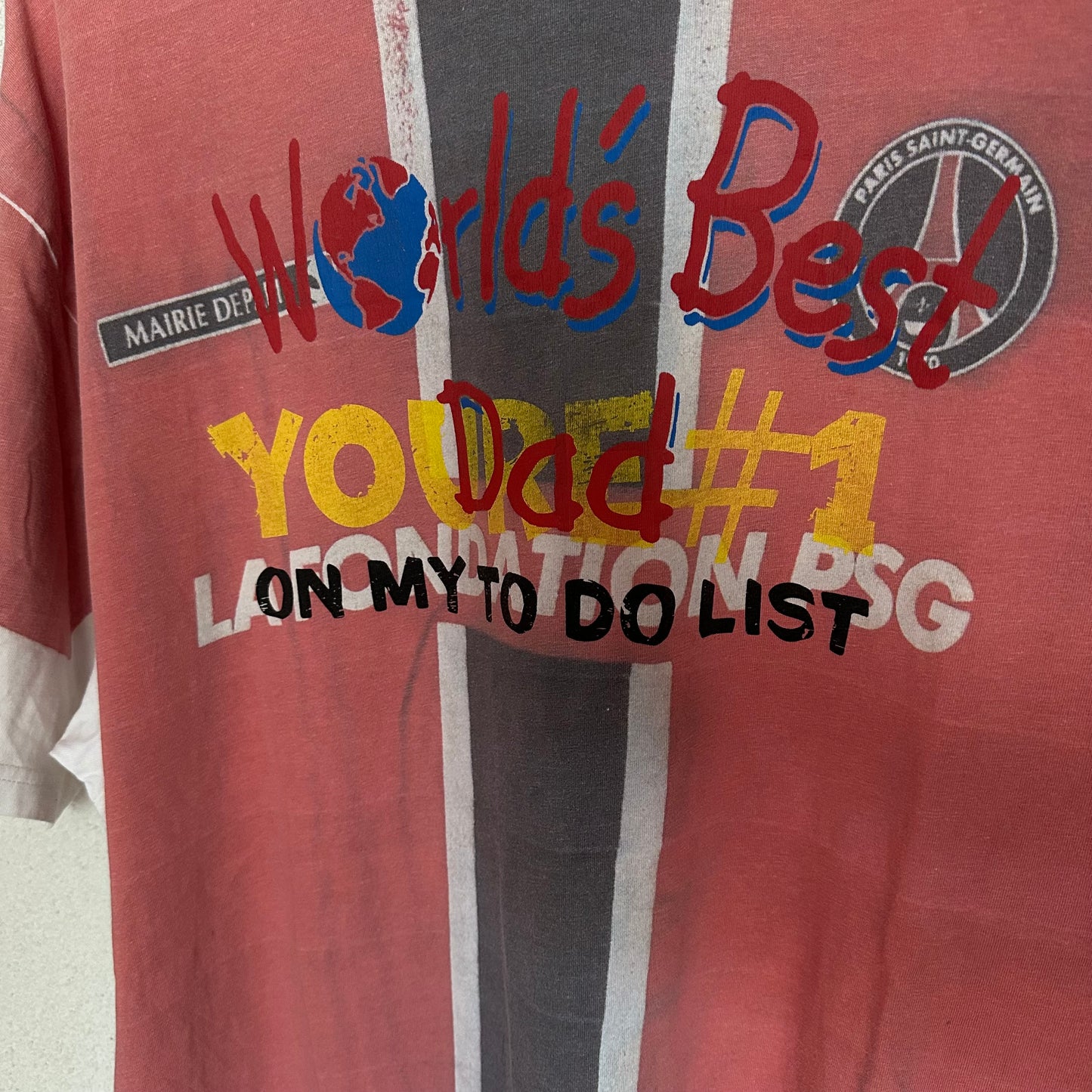 Vetements PSG Vampire Trompe L’oeil Tee AW18