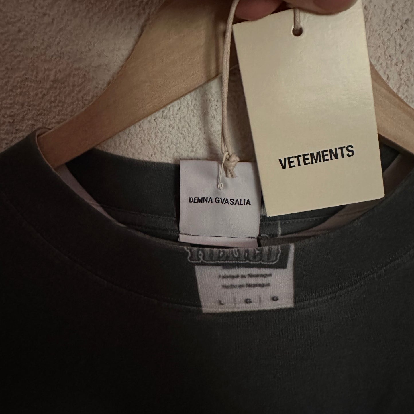 Vetements Charles Manson Trompe L’oeil Longsleeve Tee AW18
