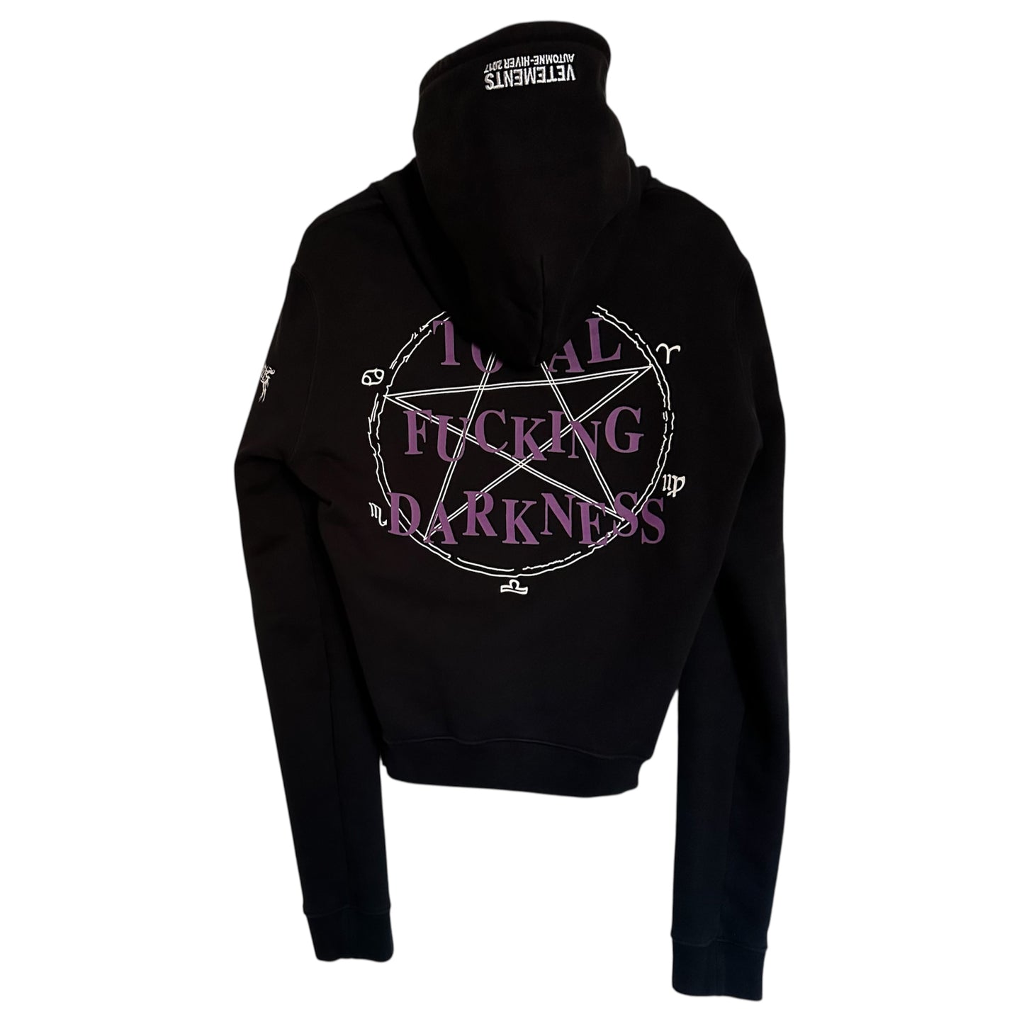 Vetements Total Fucking Darkness Hoodie Pour Femme AW16