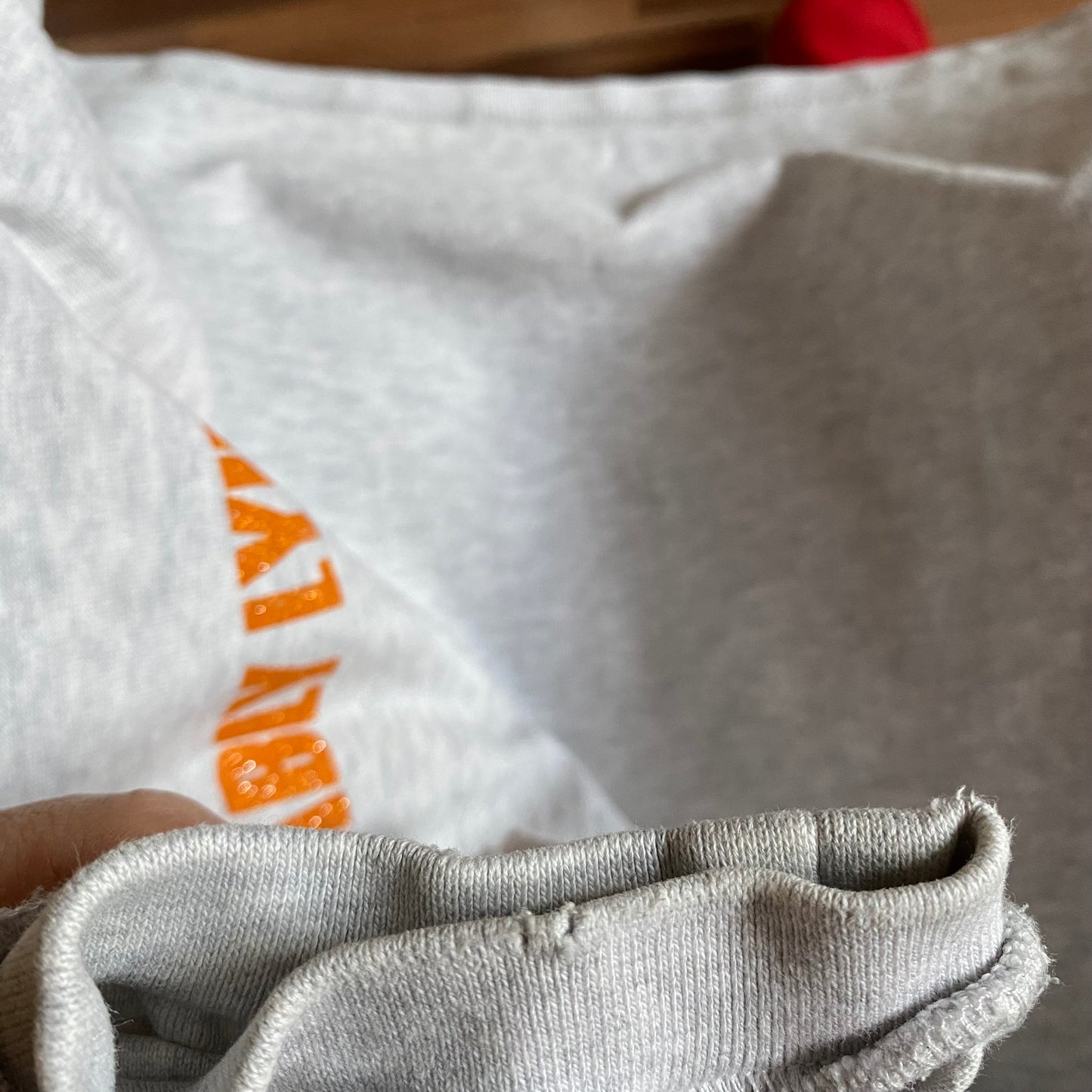 Vetements I'm Probably Lying My Boyfriend Is A VAMPIRE Inside Out Crewneck F/W 18