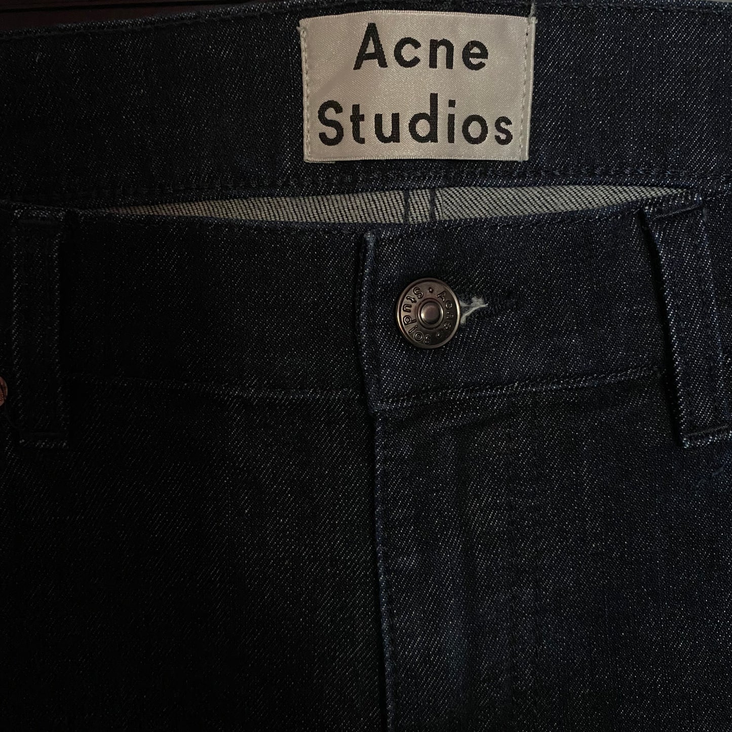 Acne Studios Ace Rossi Denim Jeans