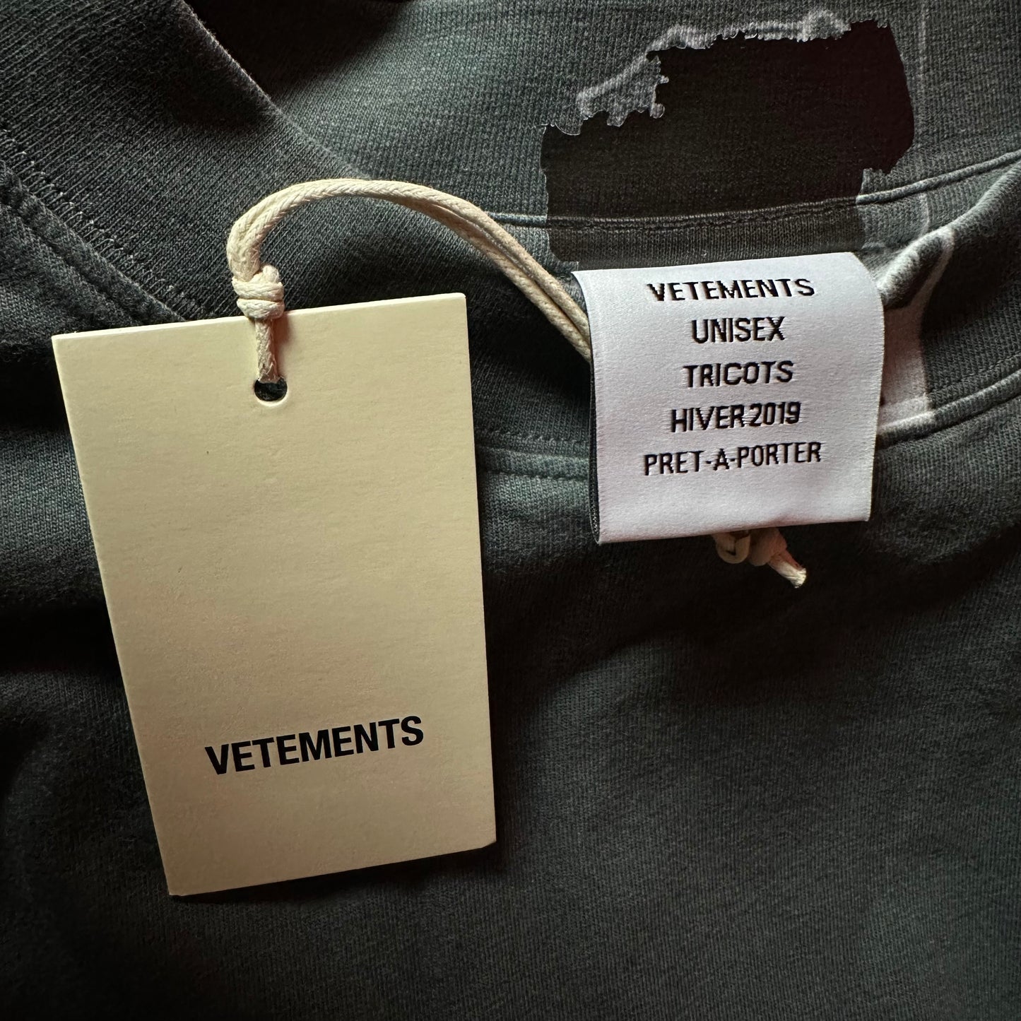 Vetements Charles Manson Trompe L’oeil Longsleeve Tee AW18