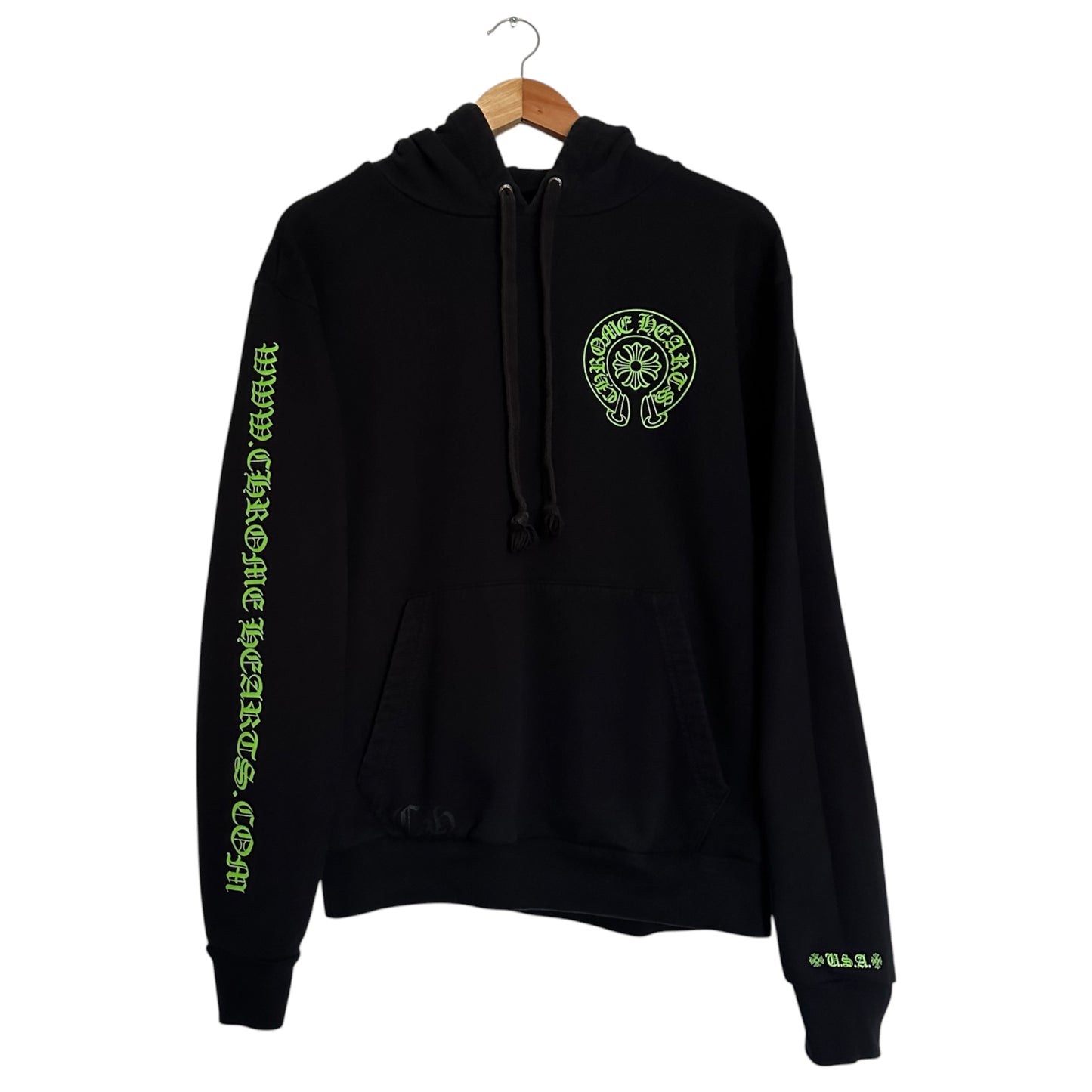 Chrome Hearts Matty Boy 1St Online Exclusive Cross-Patch Hoodie Signed by Matty Boy