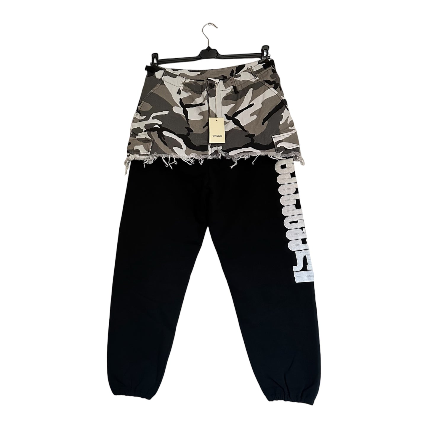Vetements Runway Camo Hybrid Sweatpants SS18