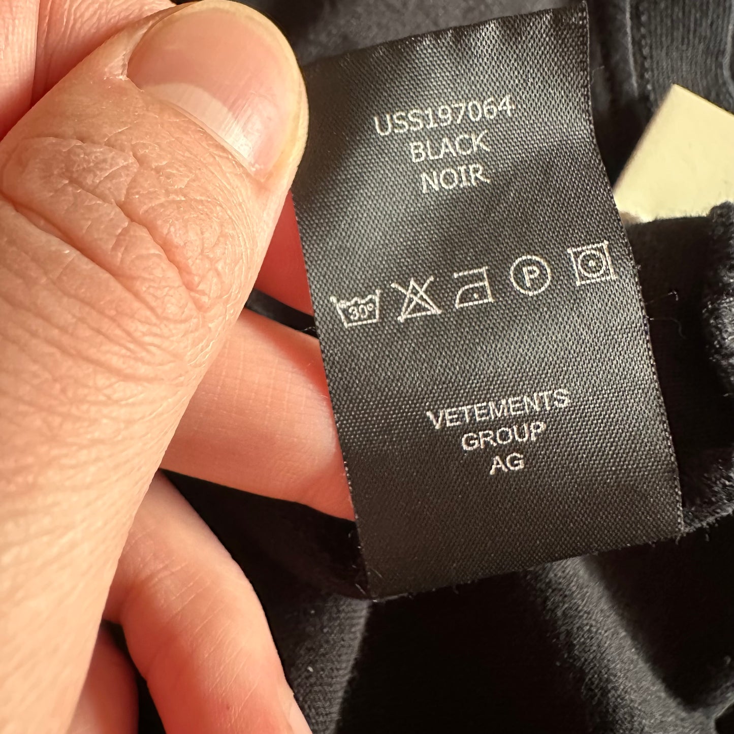 Vetements Target Tee S/S 18