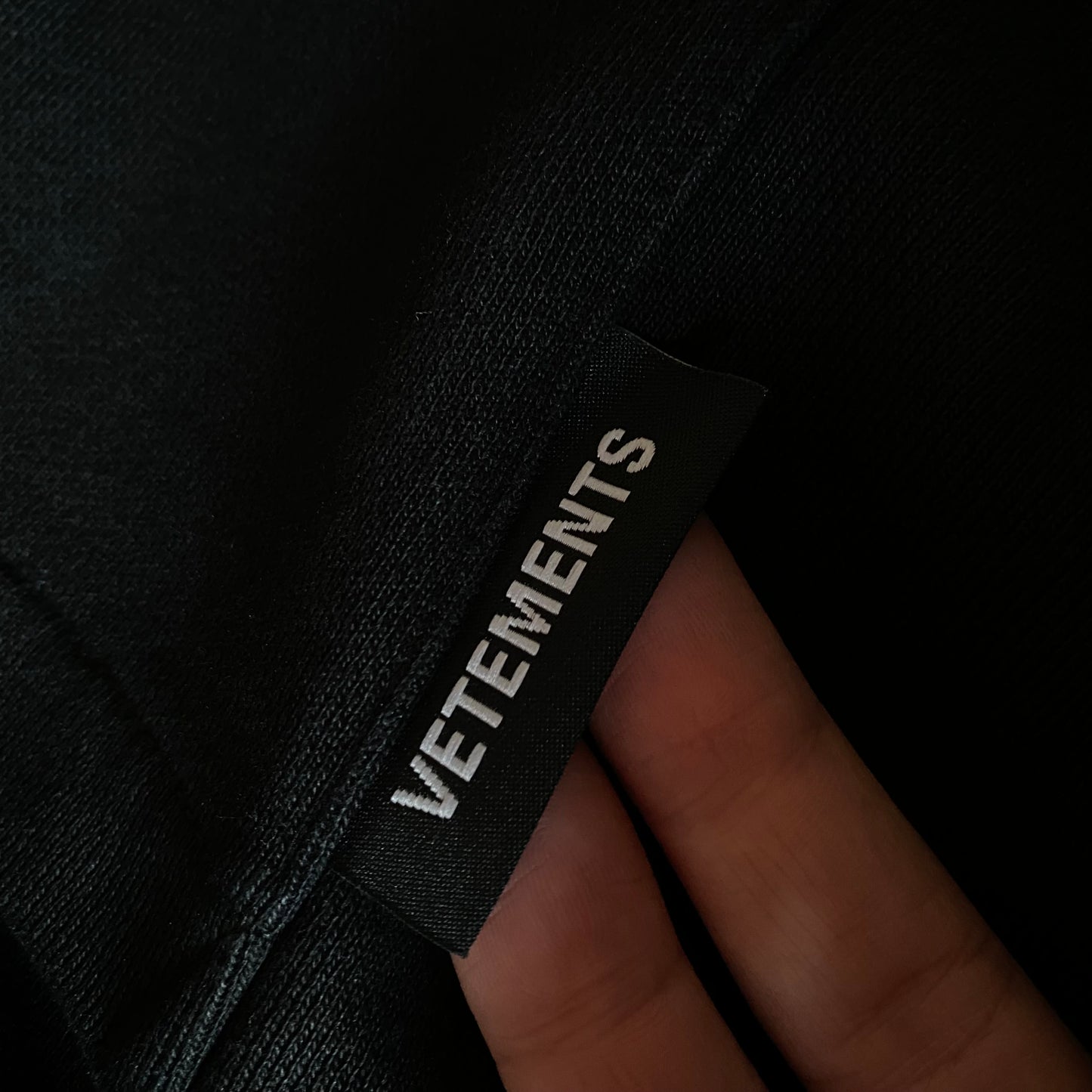 Vetements Gothic Logo Pants SS19