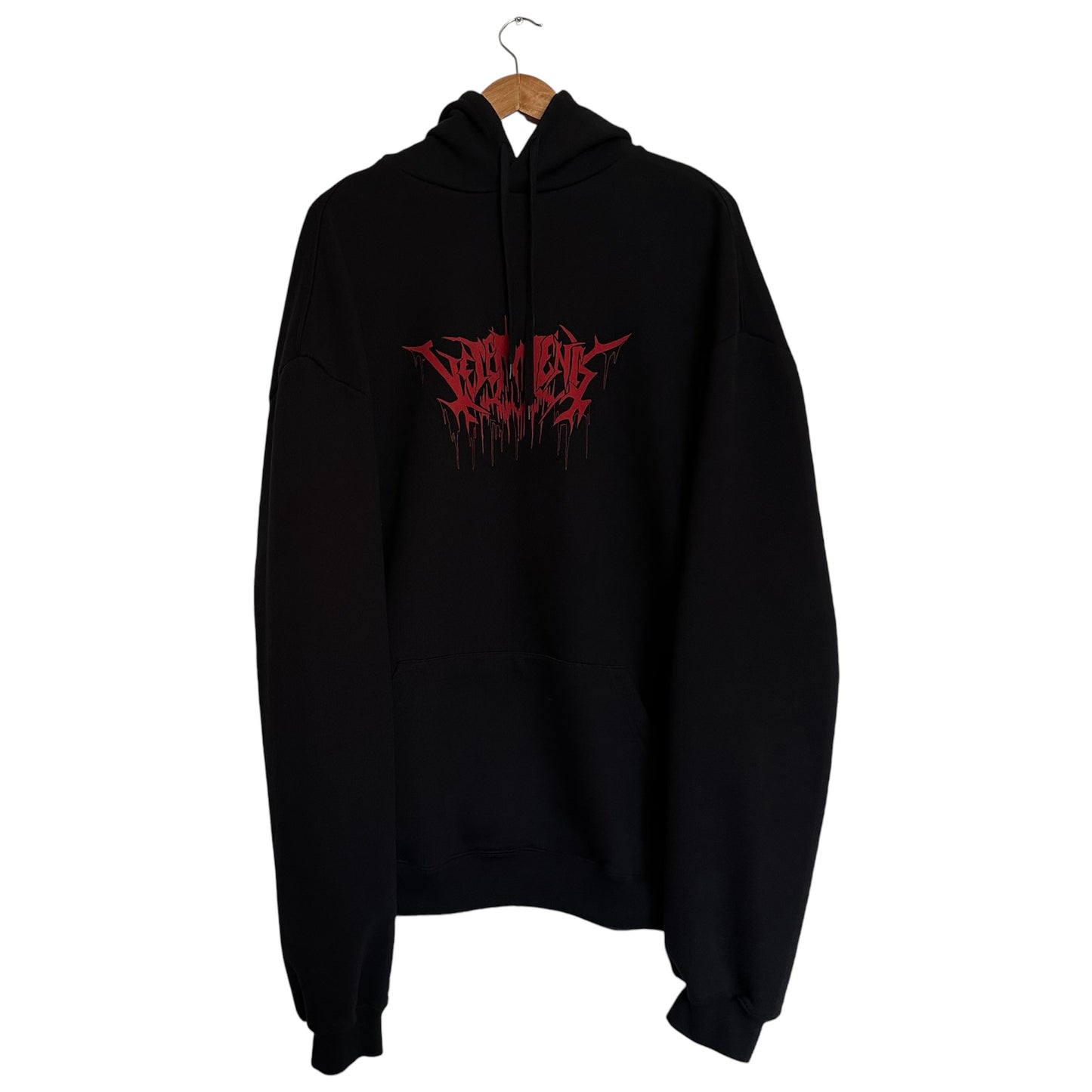 Vetements Metal Logo Hoodie AW17
