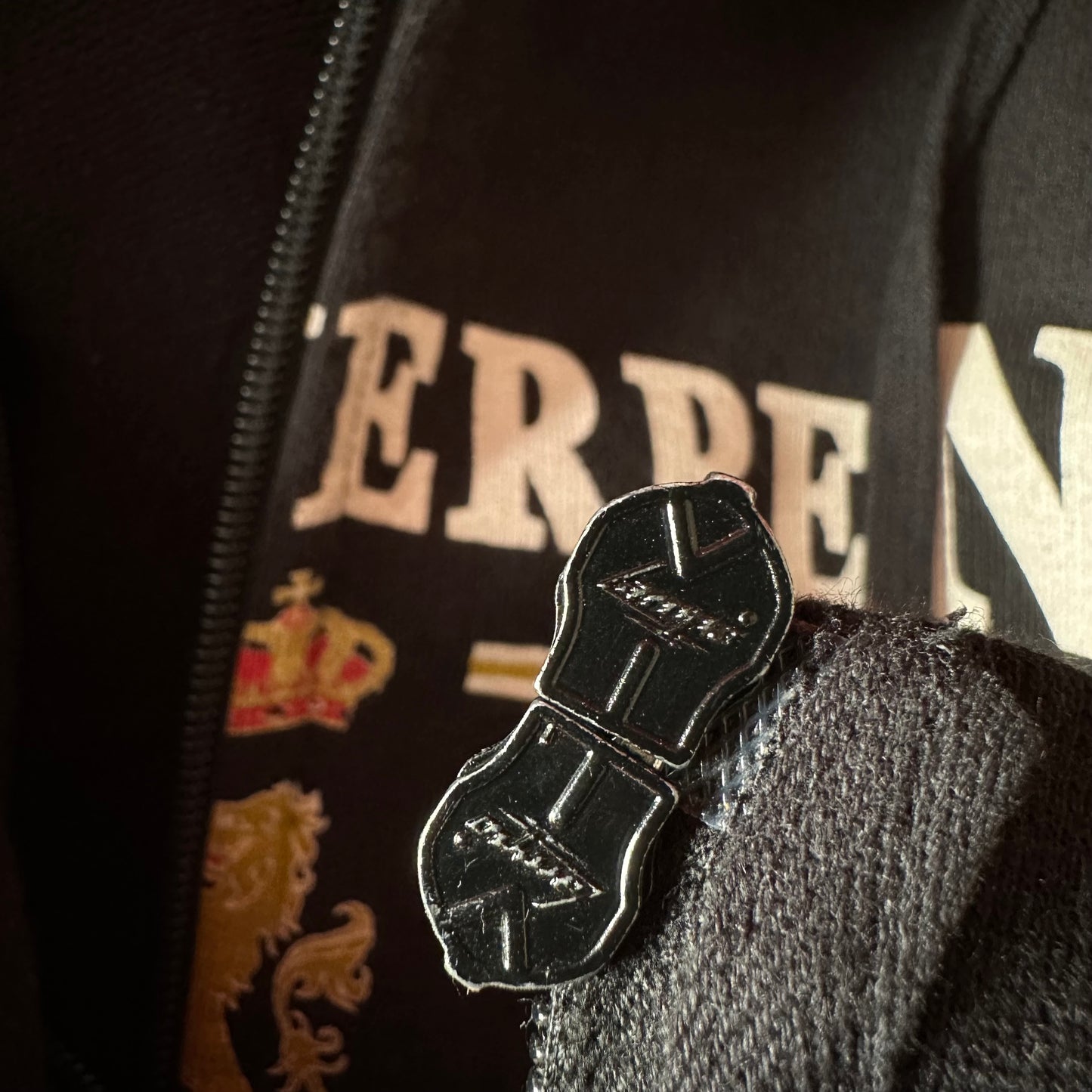 Vetements May The Bridges I Burn Light The Way Antwerpen Zip Up Hoodie AW17