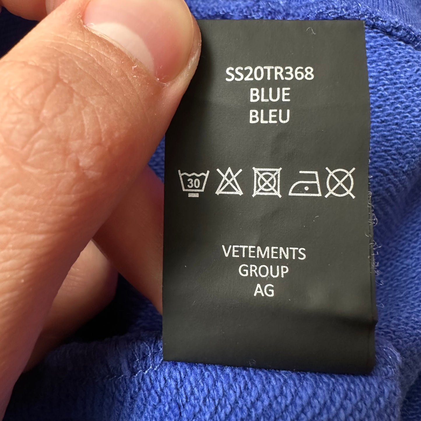 Vetements Ecstasy Hoodie SS19