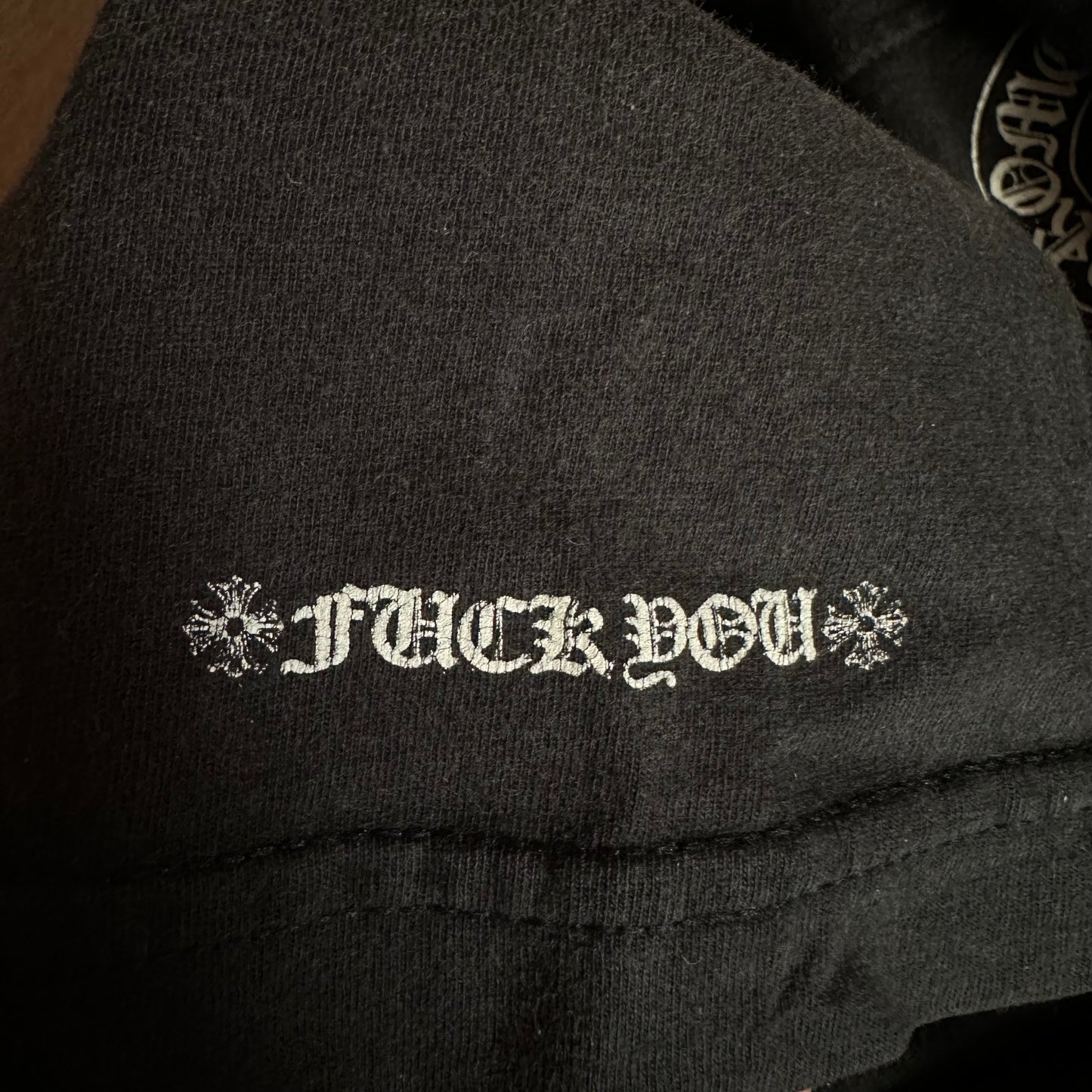 Chrome Hearts Triple Cross Horse Shoe Pocket Tee