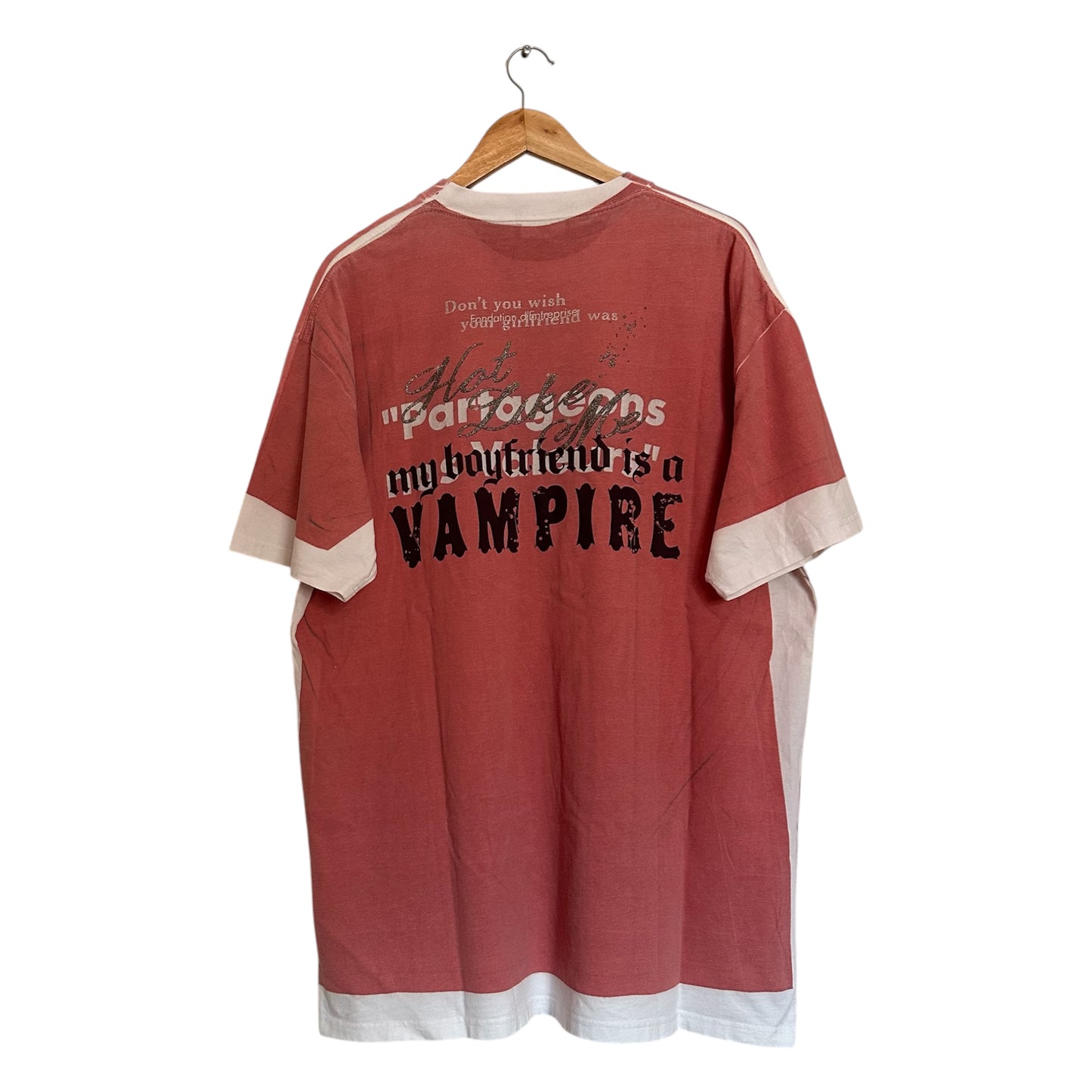 Vetements PSG Vampire Trompe L’oeil Tee AW18