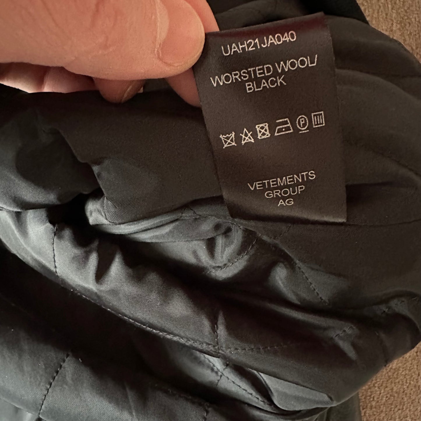 Vetements Varsity College Bomber Jacket