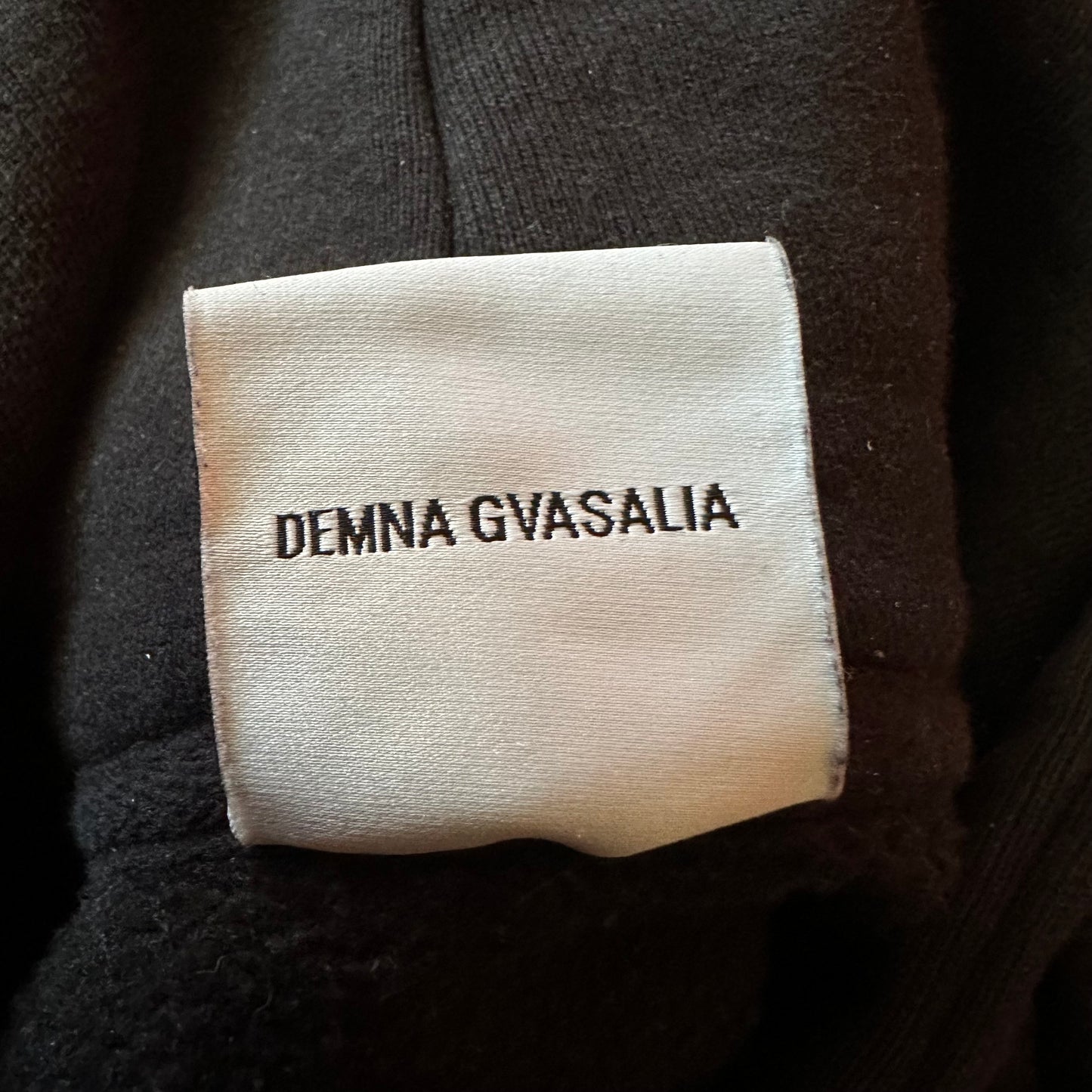 Vetements RUNWAY OG Metal Logo hoodie F/W 16
