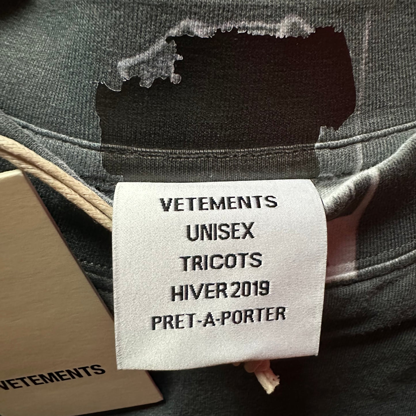 Vetements Charles Manson Trompe L’oeil Longsleeve Tee AW18