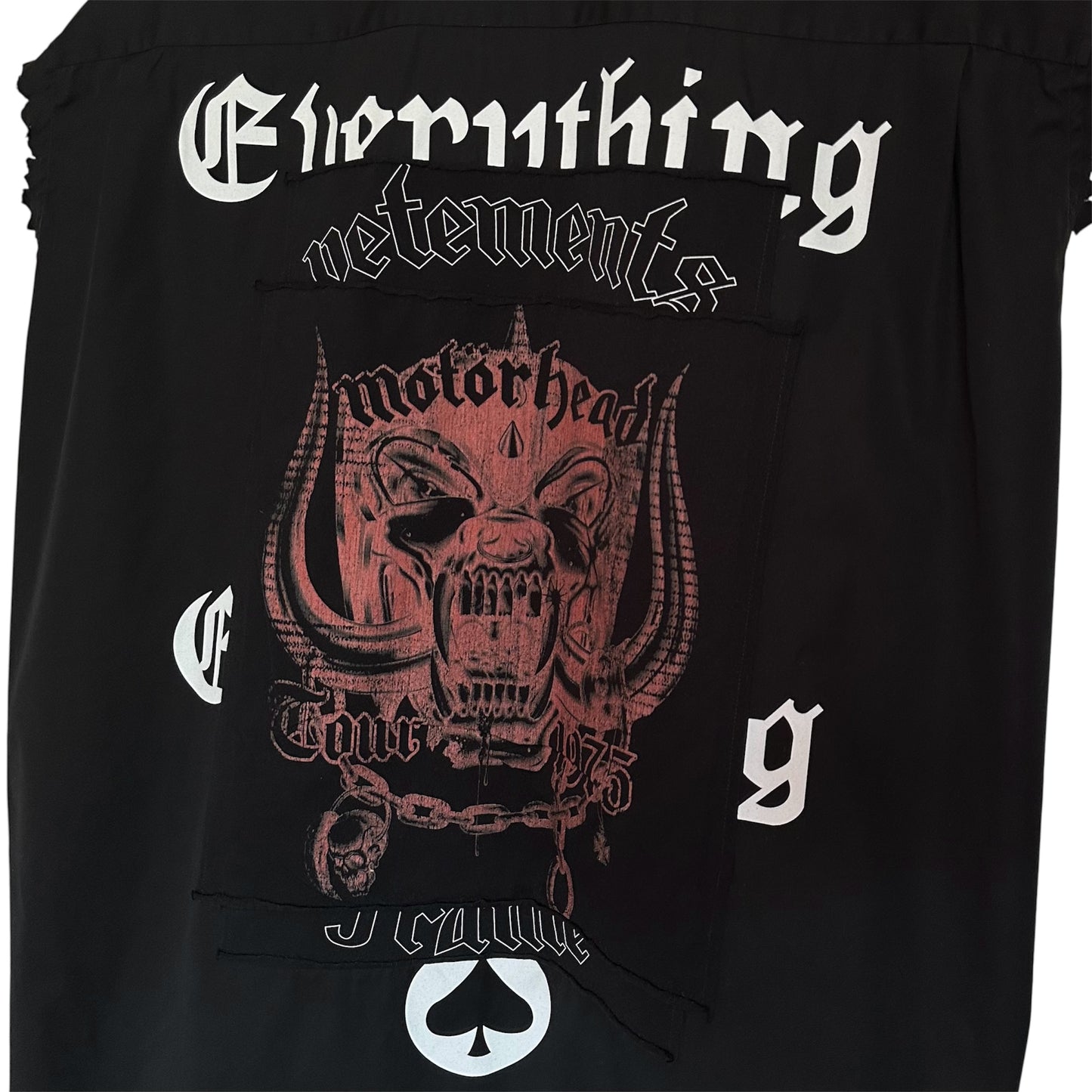Vetements Motorhead Sleeveless Jersey Shirt
