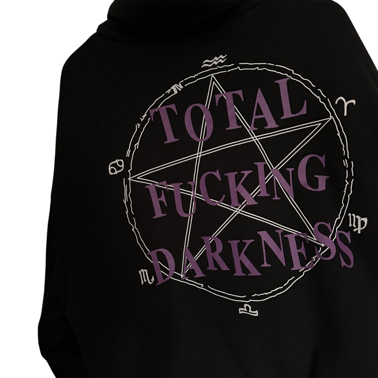Vetements Total Fucking Darkness Eleven Inch Gun Club Reversible Hoodie AW16