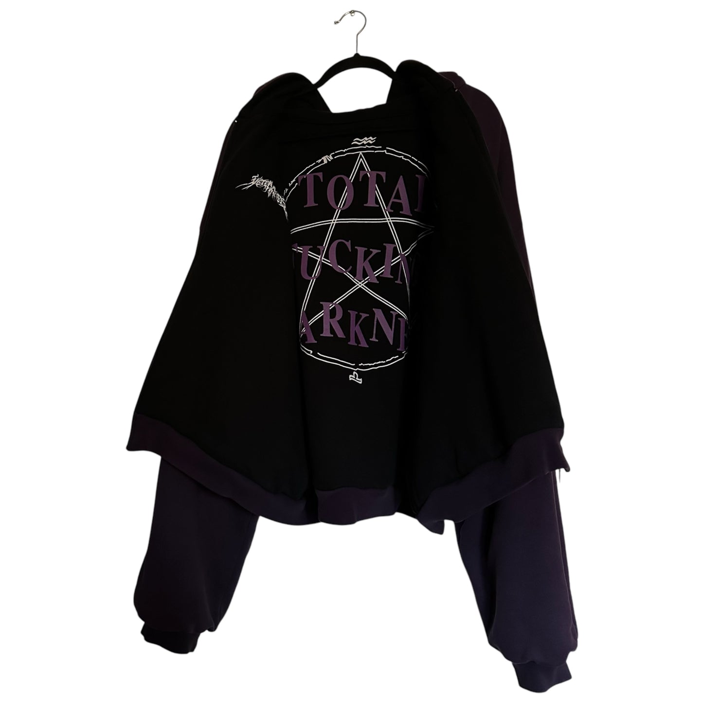 Vetements Total Fucking Darkness Eleven Inch Gun Club Reversible Hoodie AW16