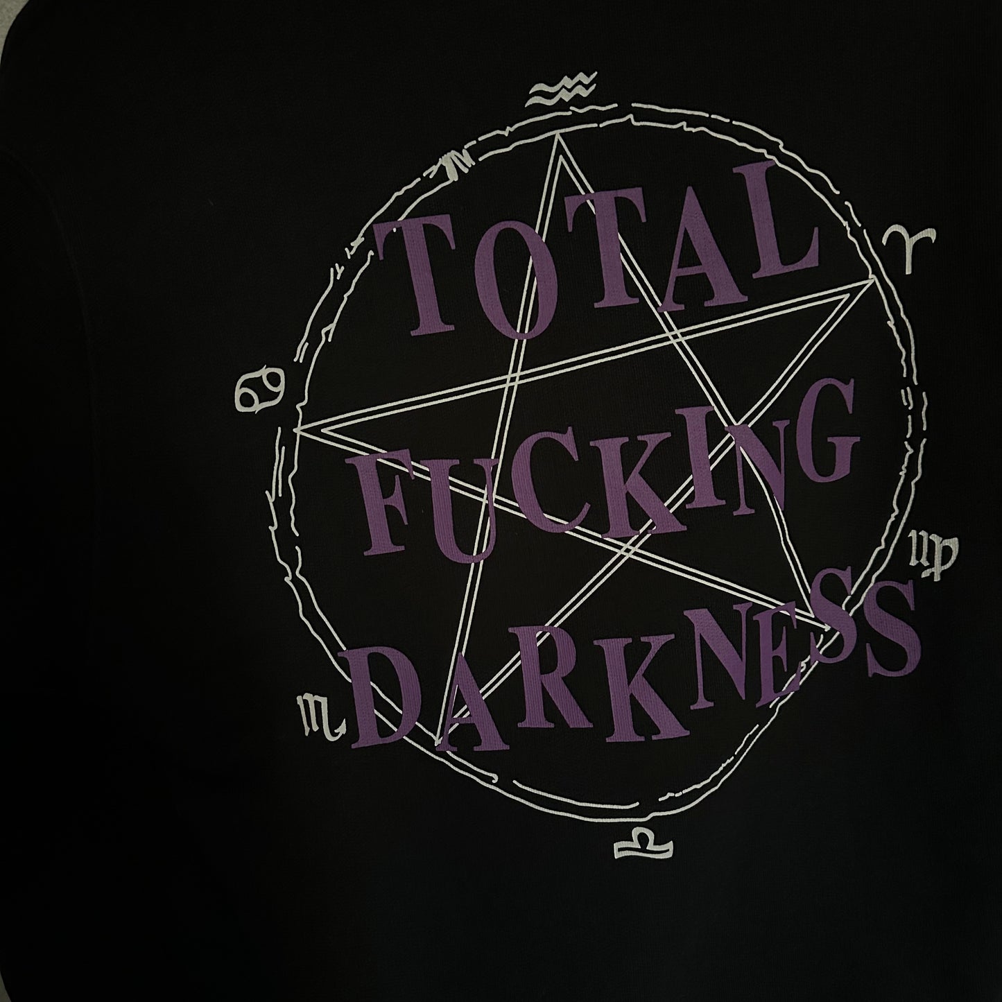 Vetements Total Fucking Darkness Hoodie Pour Femme AW16