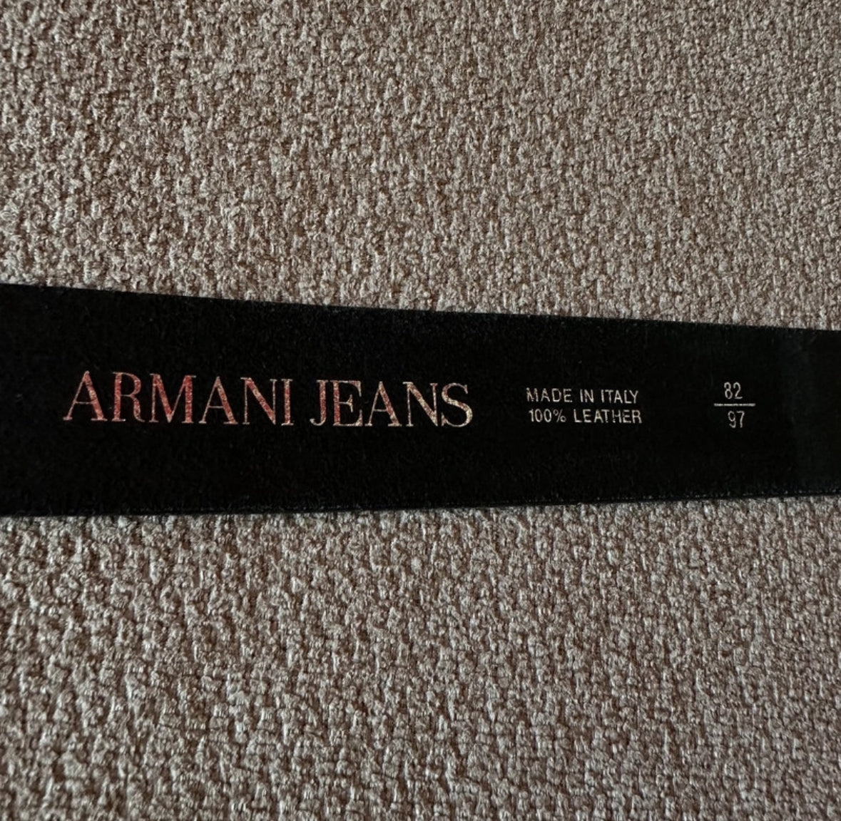 Armani Jeans Belt