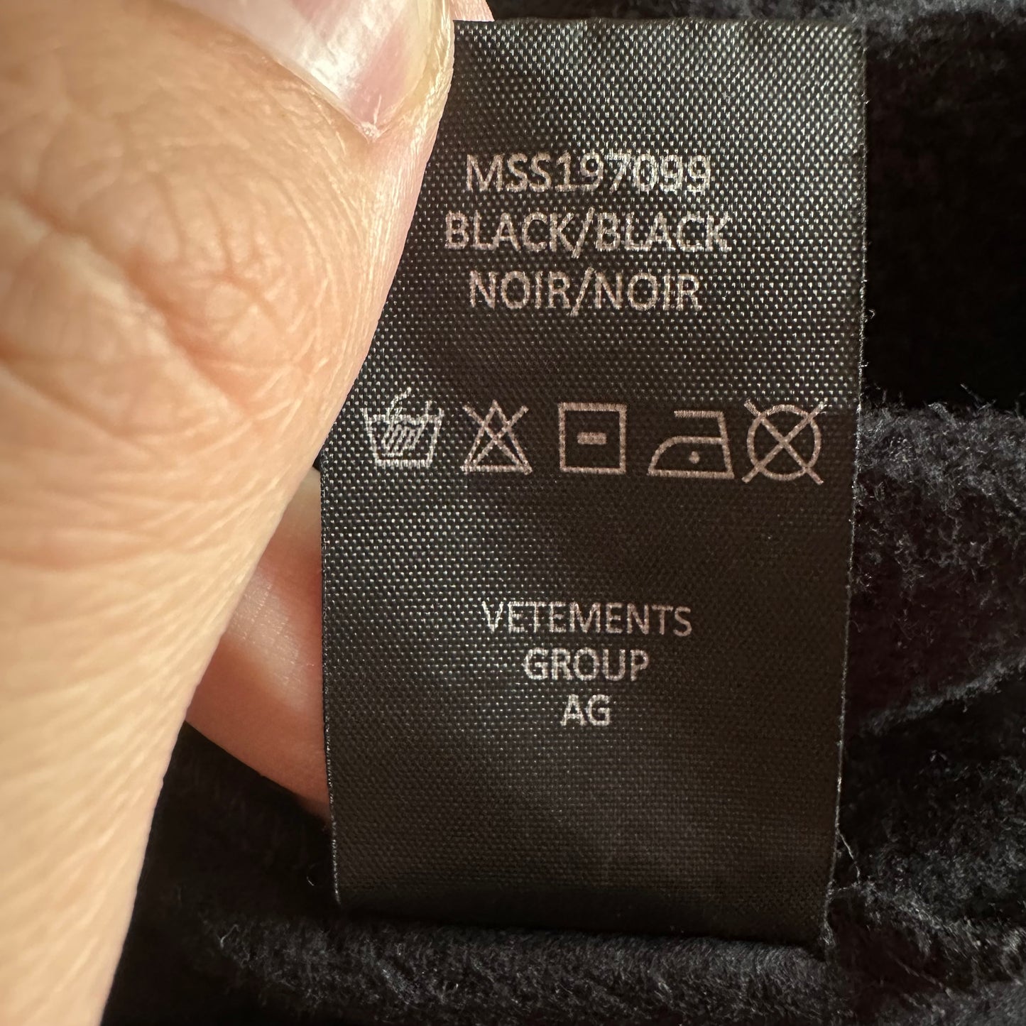 Vetements Spike Hoodie SS18
Demna Gvasalia