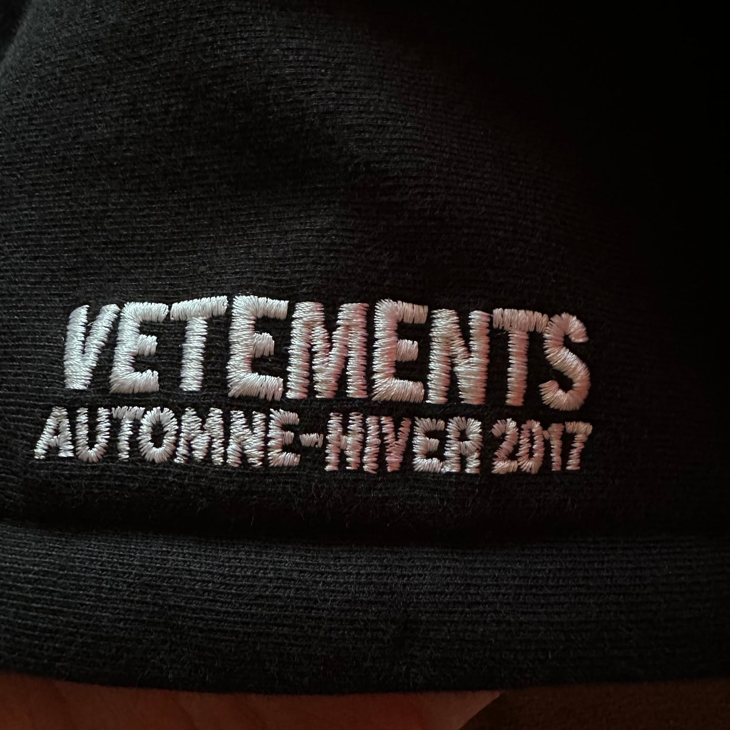 Vetements Total Fucking Darkness Hoodie AW16