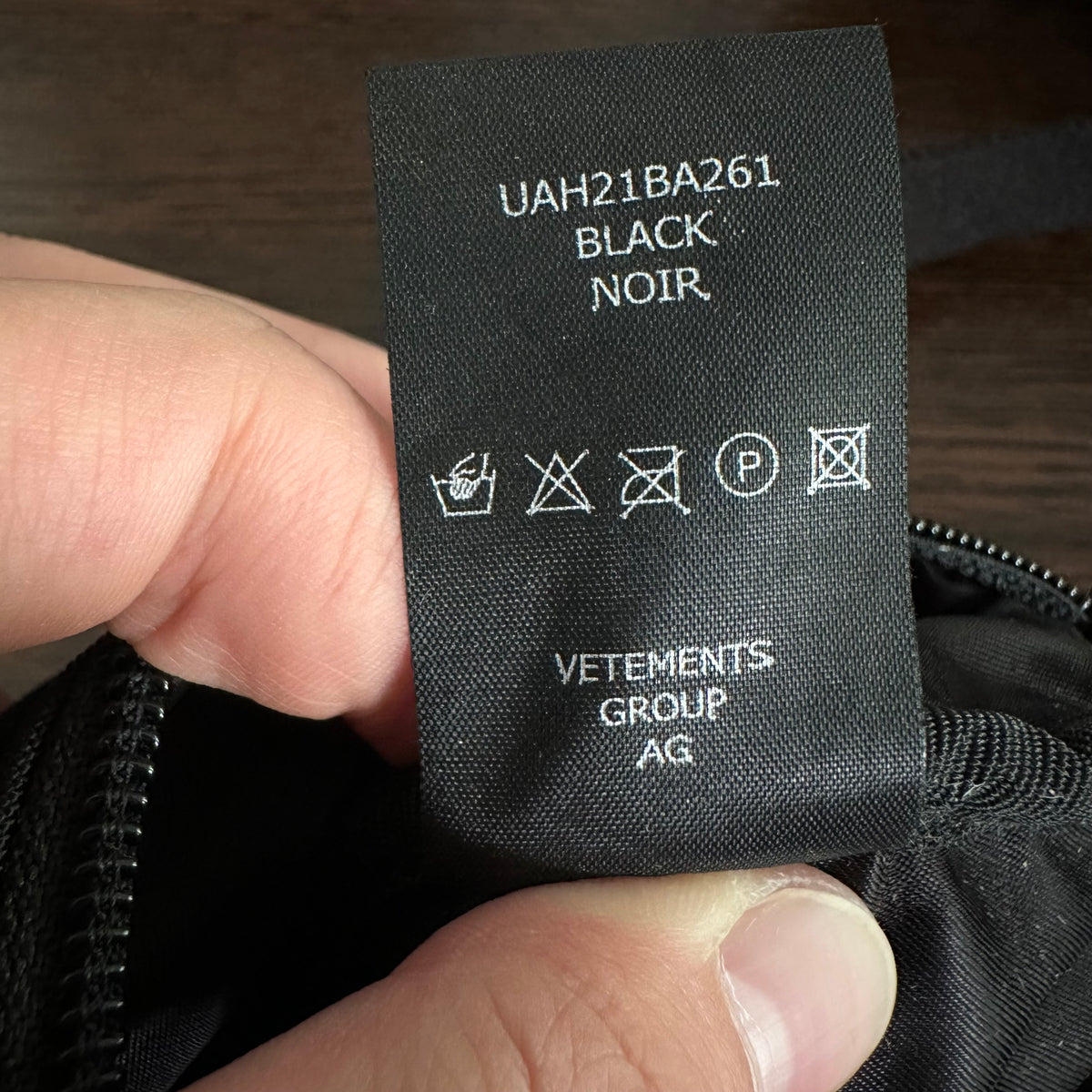 Vetements Goth Fanny Pack Bag
