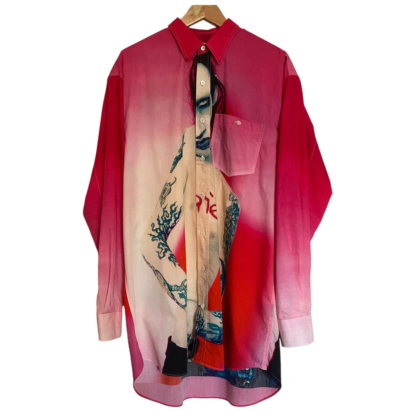 Vetements RUNWAY Marilyn Manson Shirt F/W 18