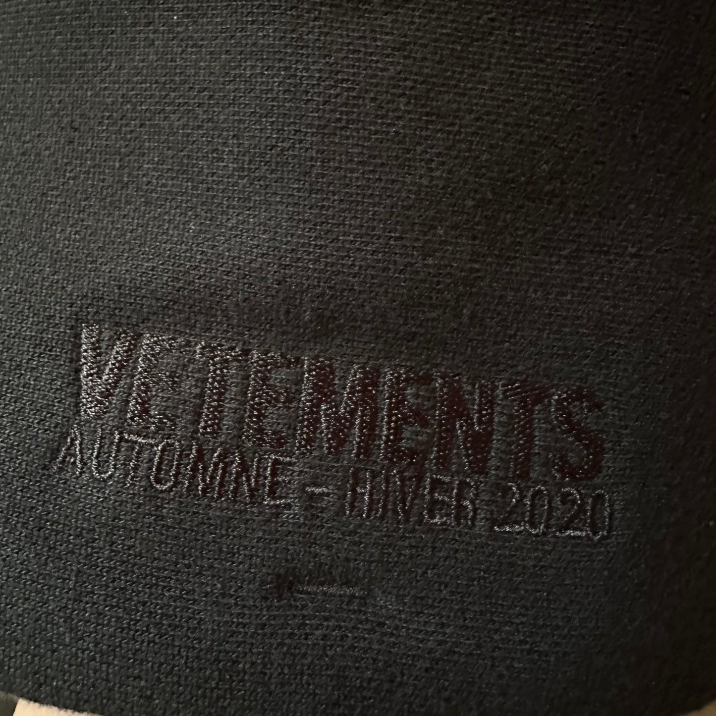 Vetements Runway Hocus Pocus Upside Down Zip Up Hoodie AW19